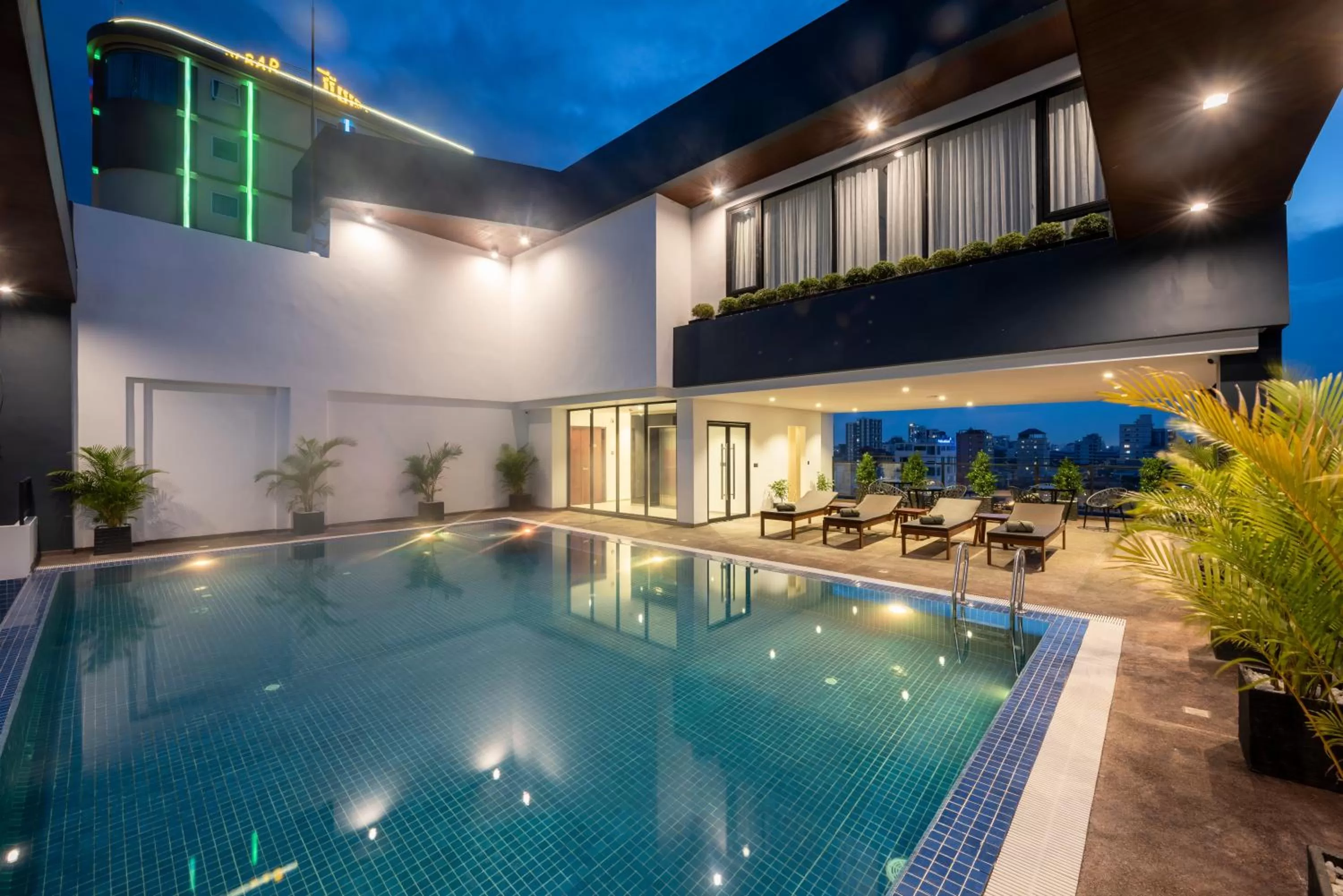 Floor plan in Residence 105 Hotel and Apartment