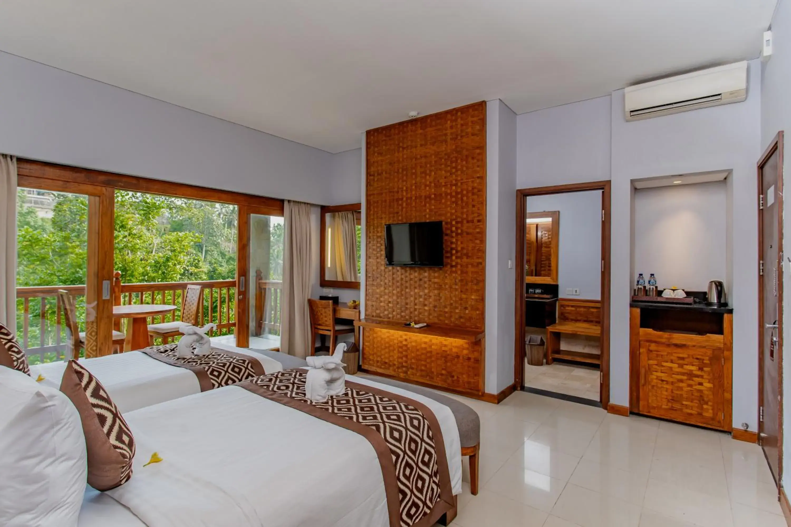 Bedroom in The Lokha Ubud Resort Villas and Spa