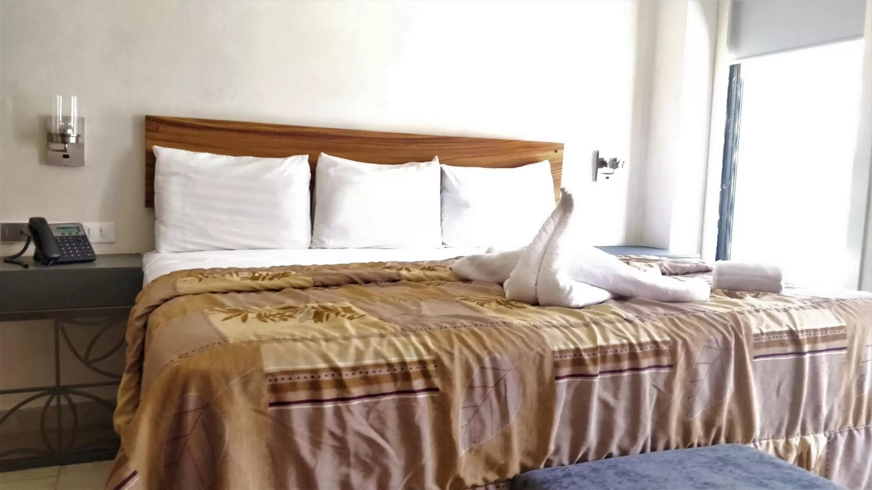 Decorative detail, Bed in Hotel Urban