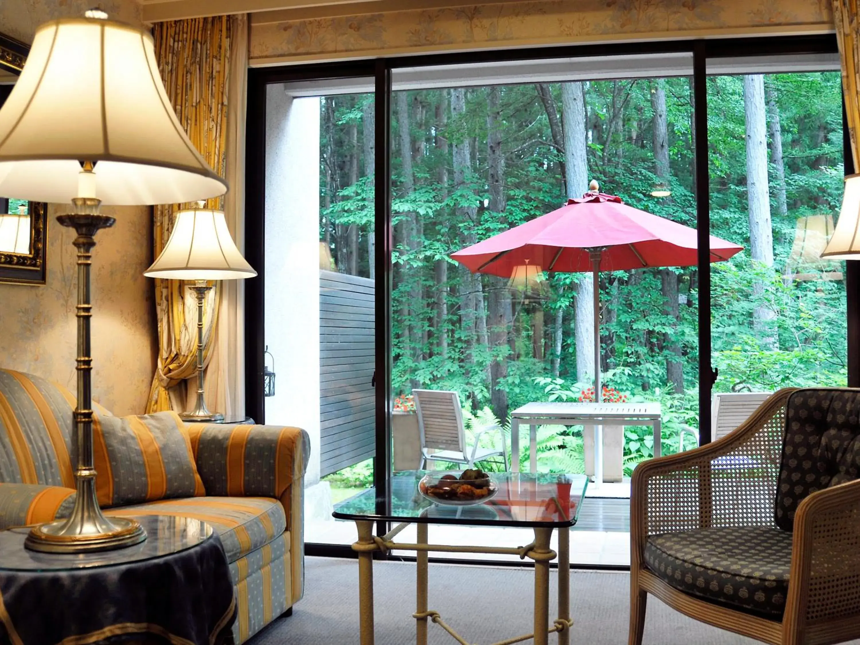 Photo of the whole room, Seating Area in Hakuba Resort Hotel La Neige Higashikan