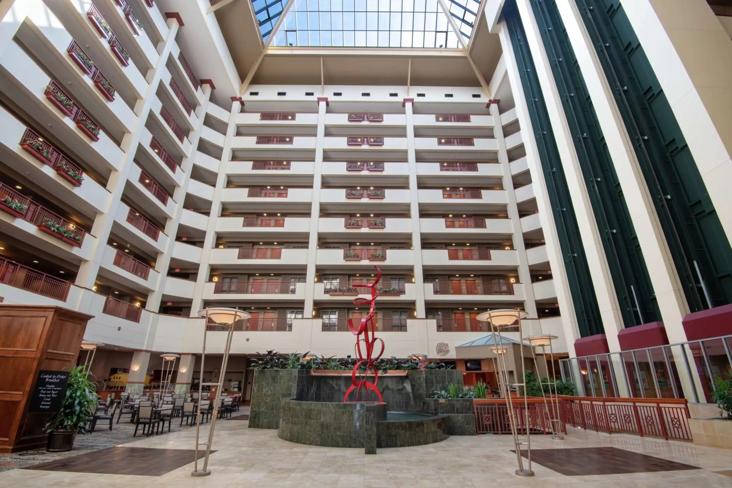 Lobby or reception, Property Building in Embassy Suites Northwest Arkansas - Hotel, Spa & Convention Center