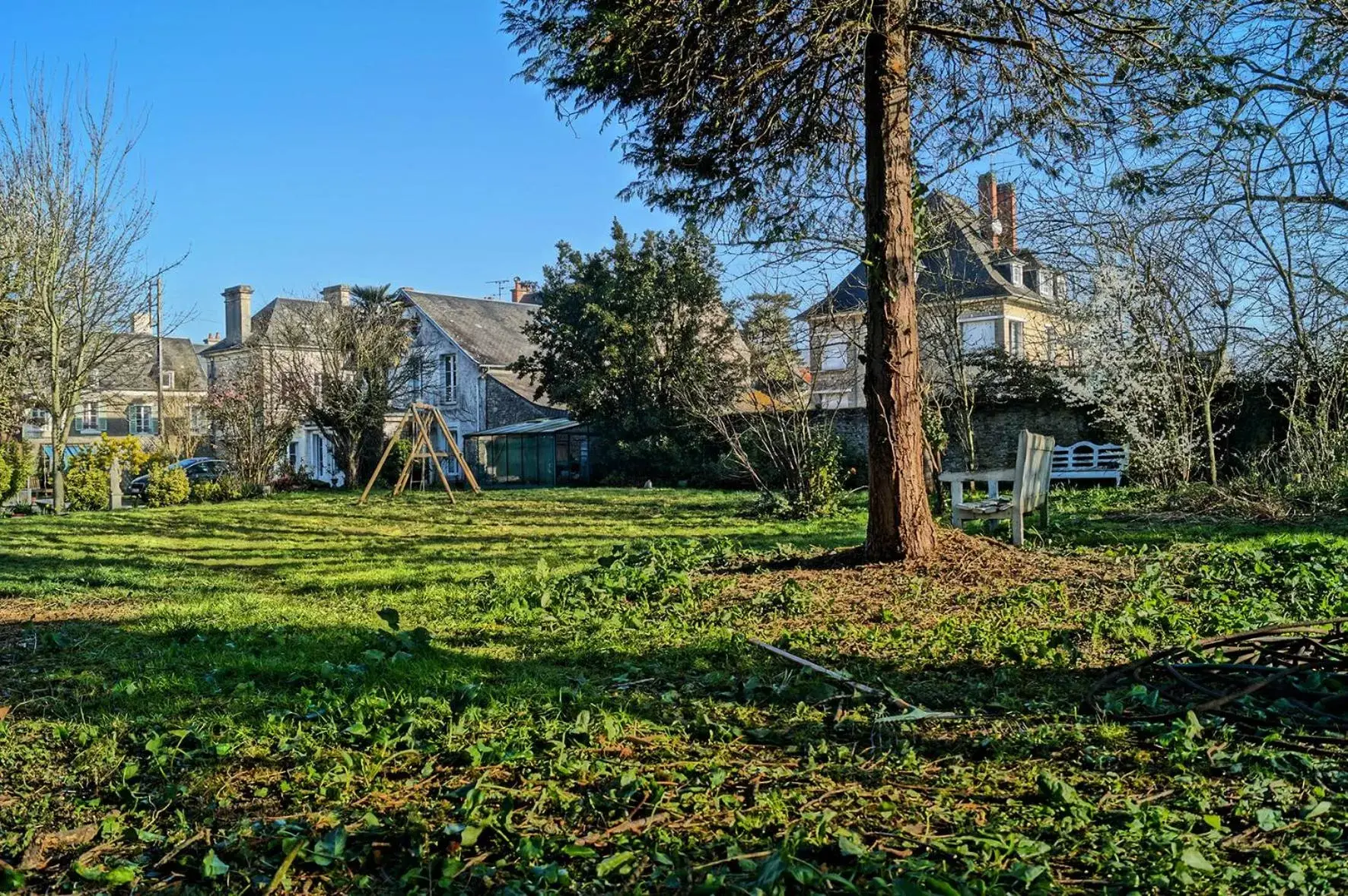 Garden, Property Building in Normand'Histoire Chambres d'Hôtes