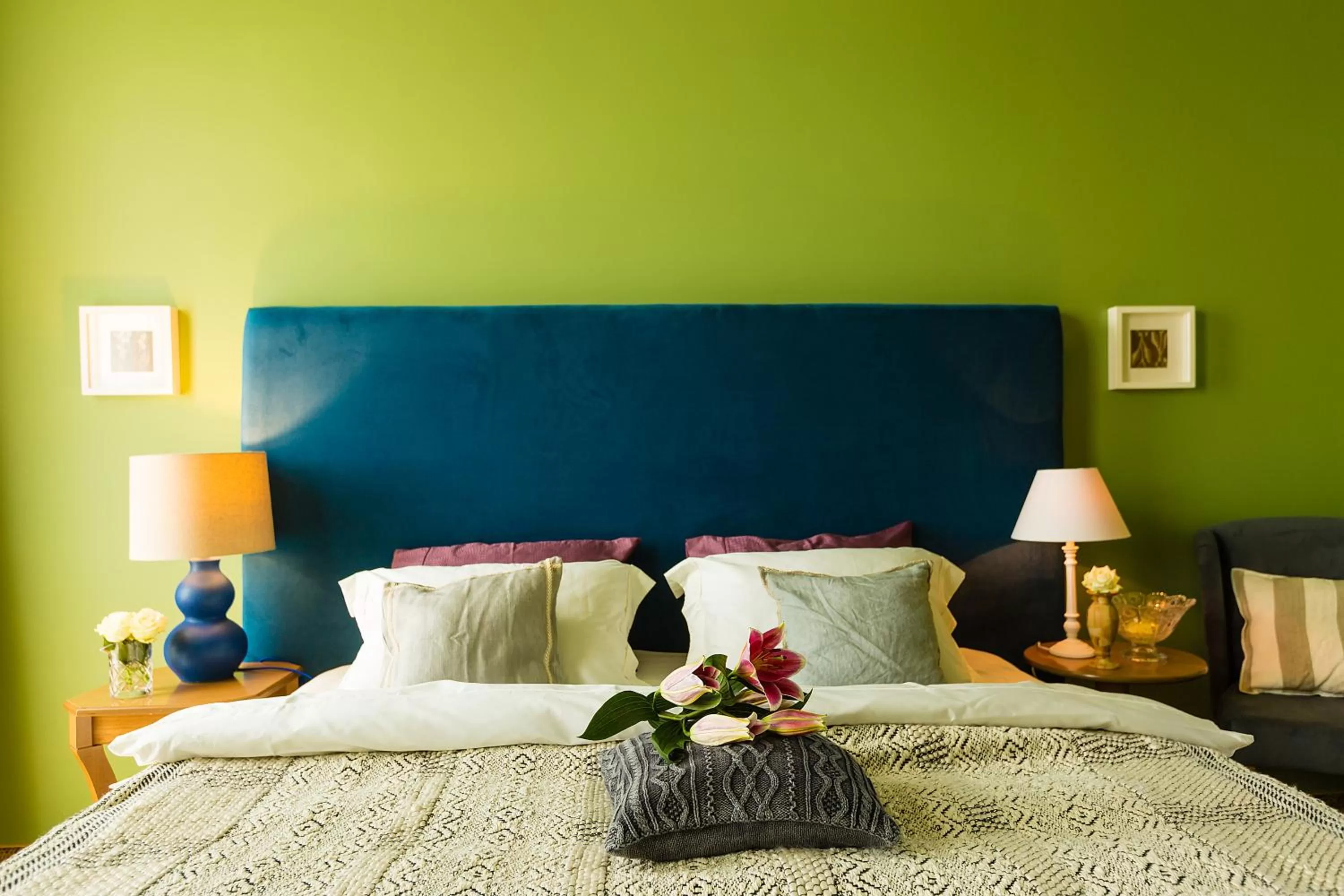 Bedroom, Bed in Country Spa Retreat