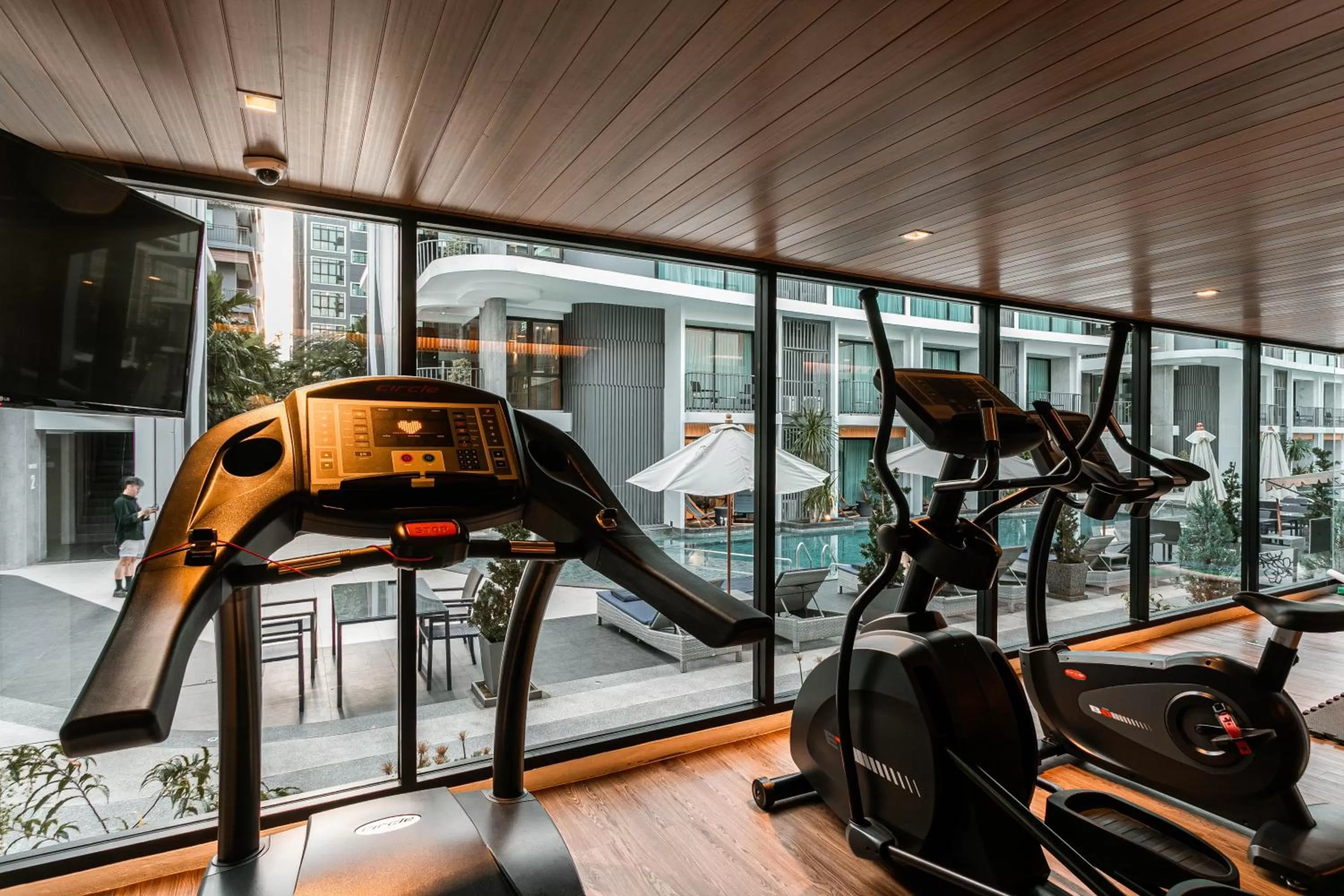 Fitness centre/facilities in Wintree City Resort Chiang Mai