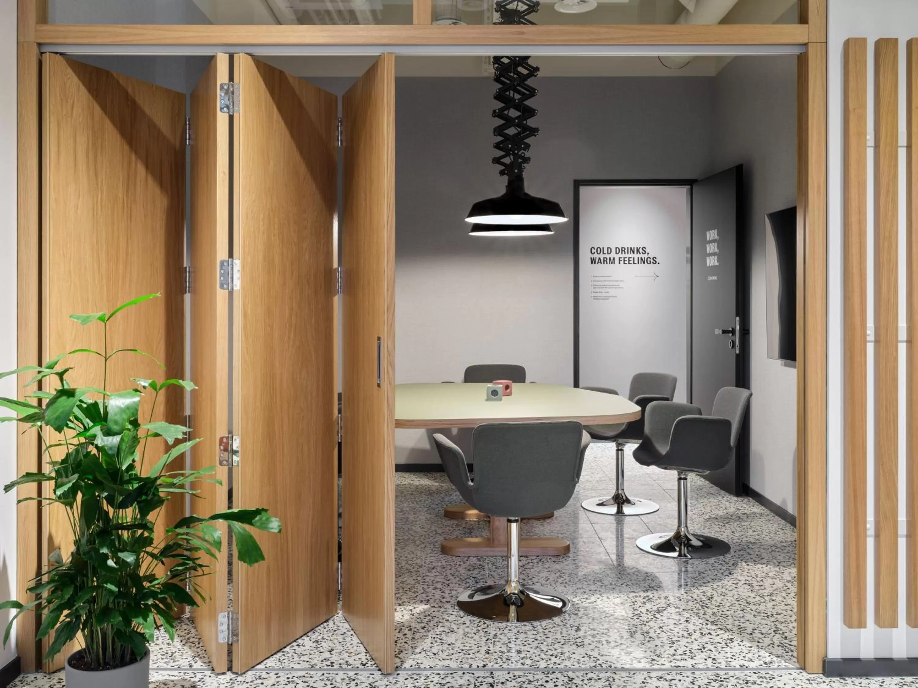 Seating area in STAYERY Wolfsburg City