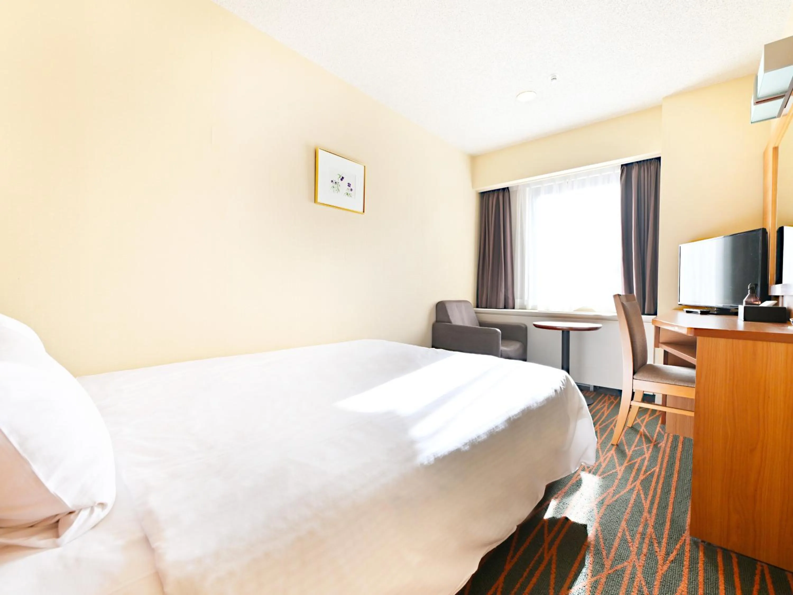 Bedroom, Bed in Hotel Abest Sapporo