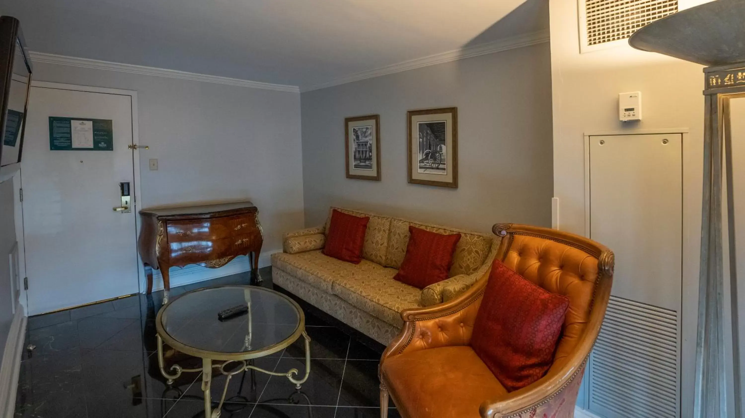 Living room, Seating Area in Bourbon Orleans Hotel