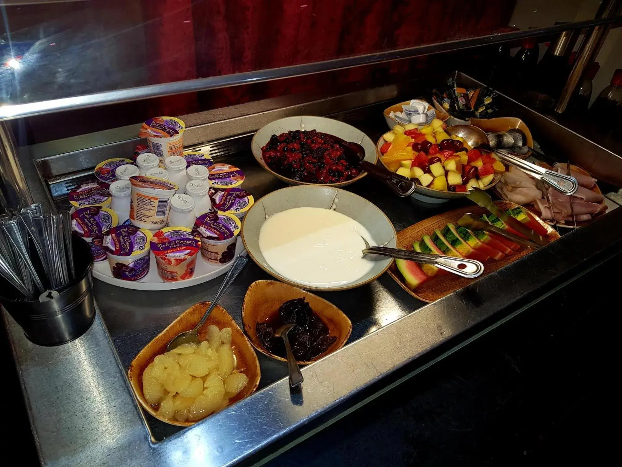 Continental breakfast, Food in Smiths At Gretna Green Hotel