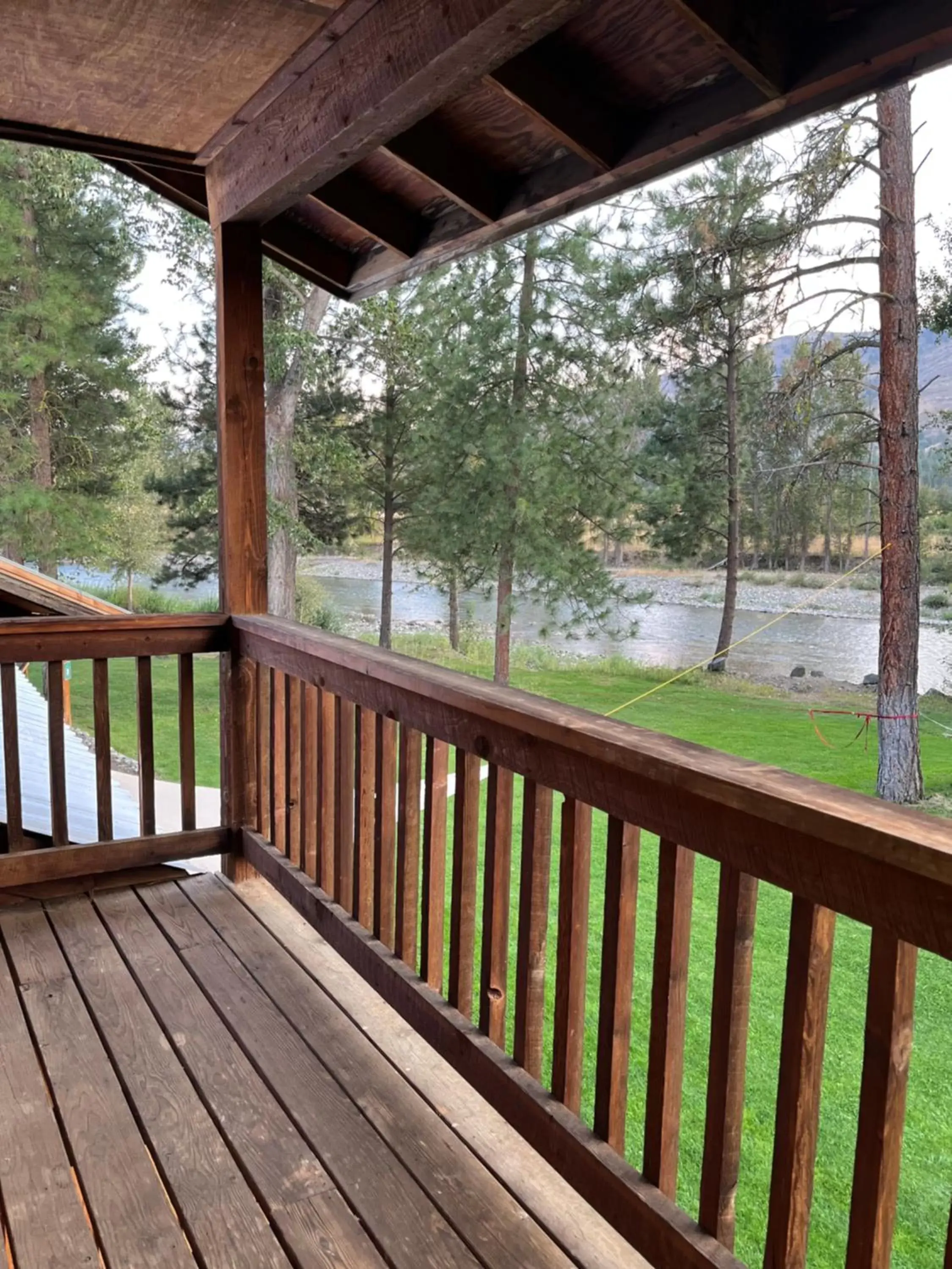View (from property/room), Balcony/Terrace in River Run Inn