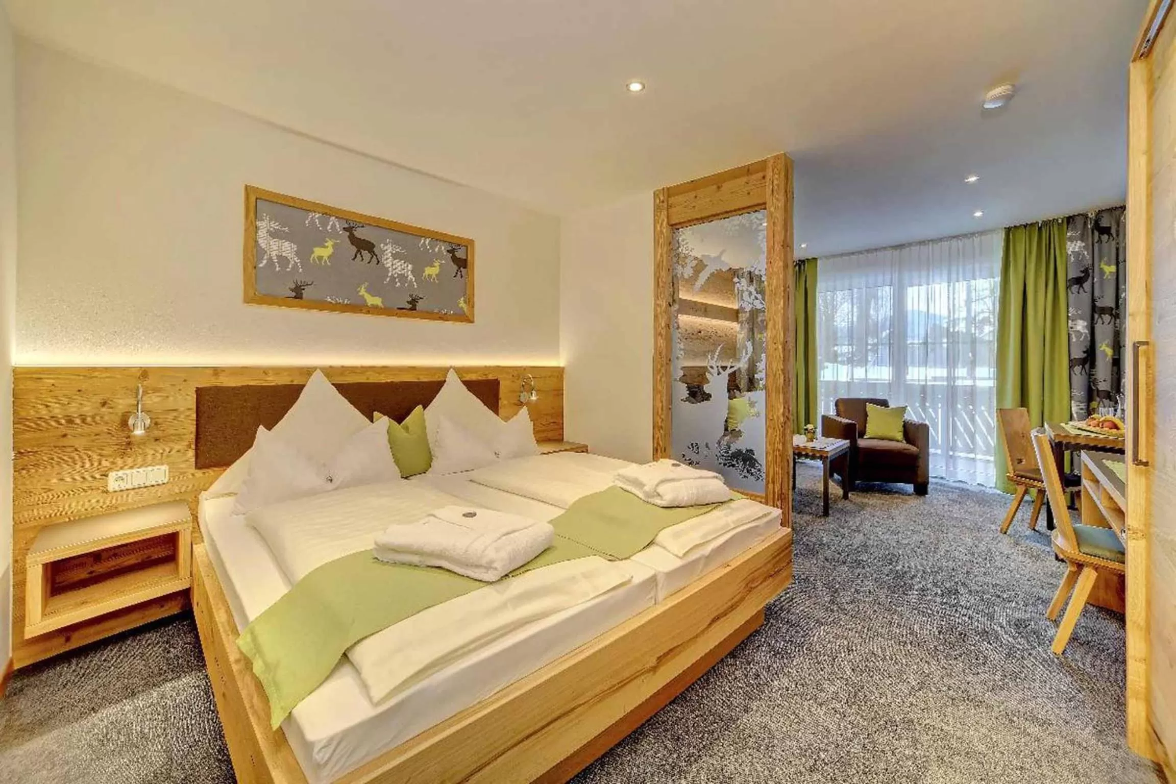 Bed in Appart-Hotel Wildererstuben