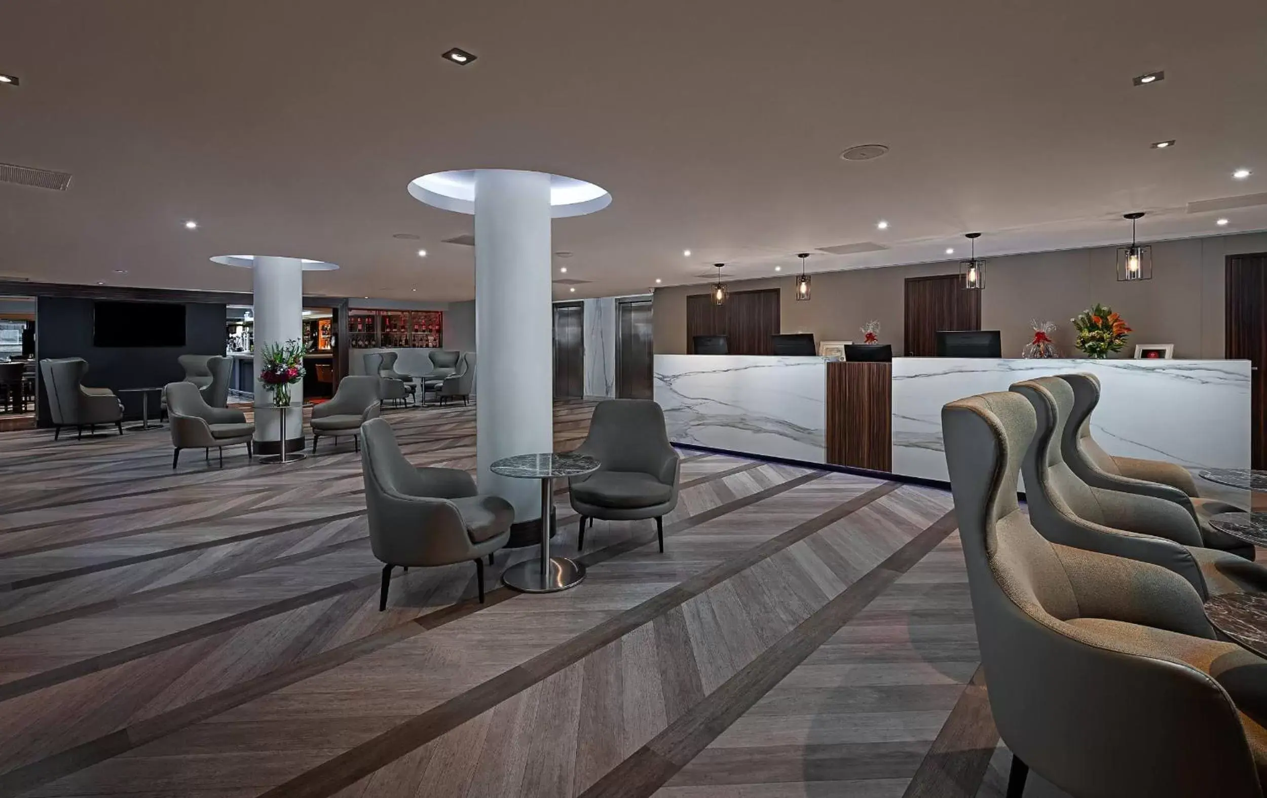 Lobby or reception, Lounge/Bar in George Limerick Hotel