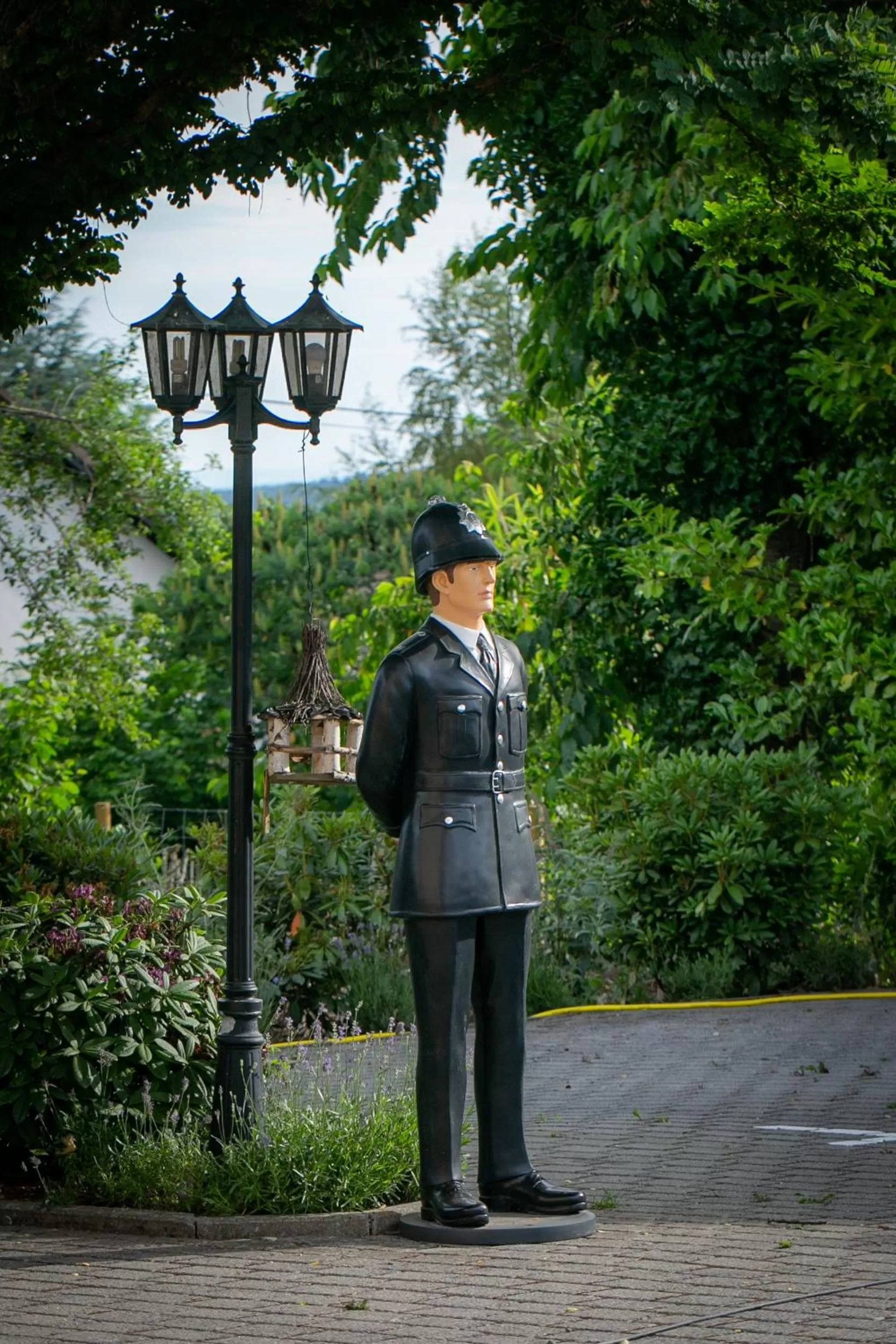 Garden in The Little Britain Inn Themed Hotel One of a Kind In Europe