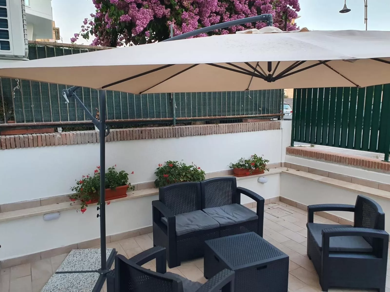 Patio in Riviera Albachiara Anzio B&B