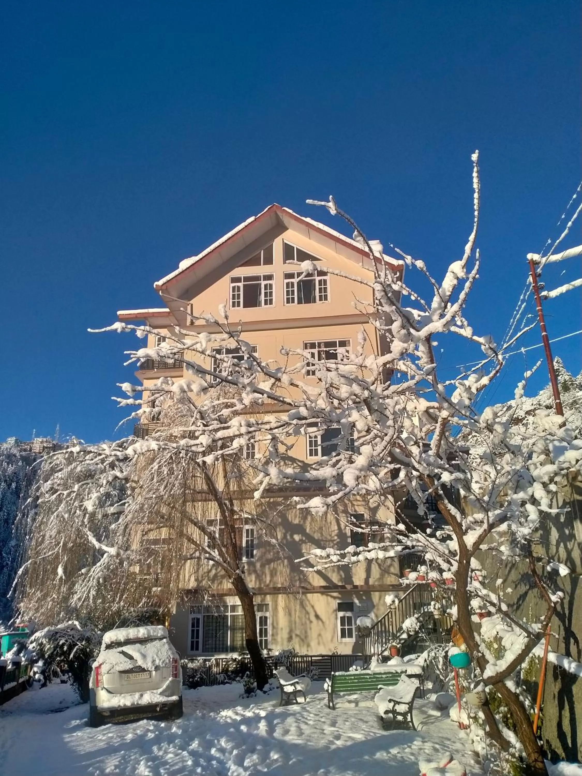 Winter in Sai Cottage Shimla