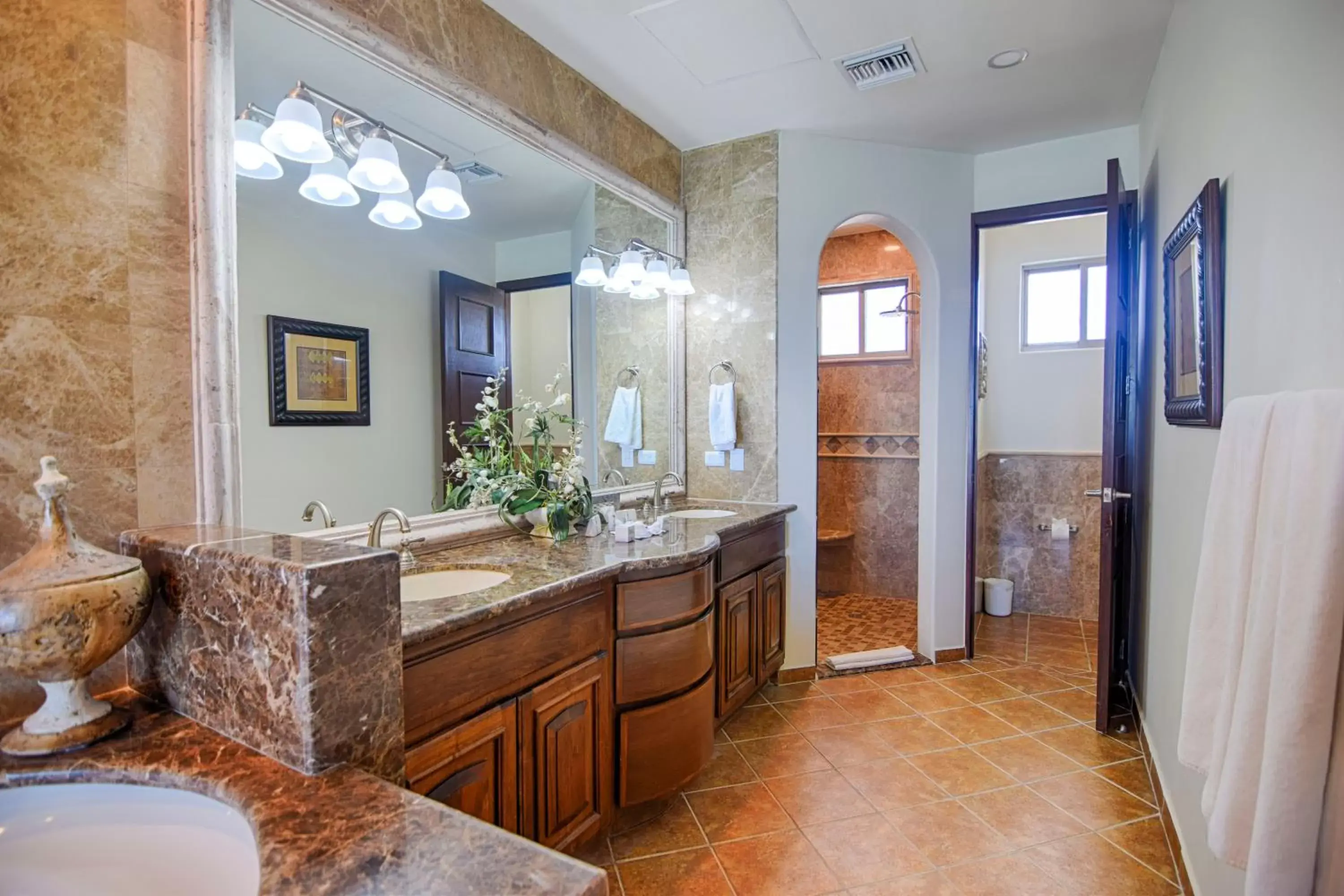 Bathroom in Esmeralda Beach Resort