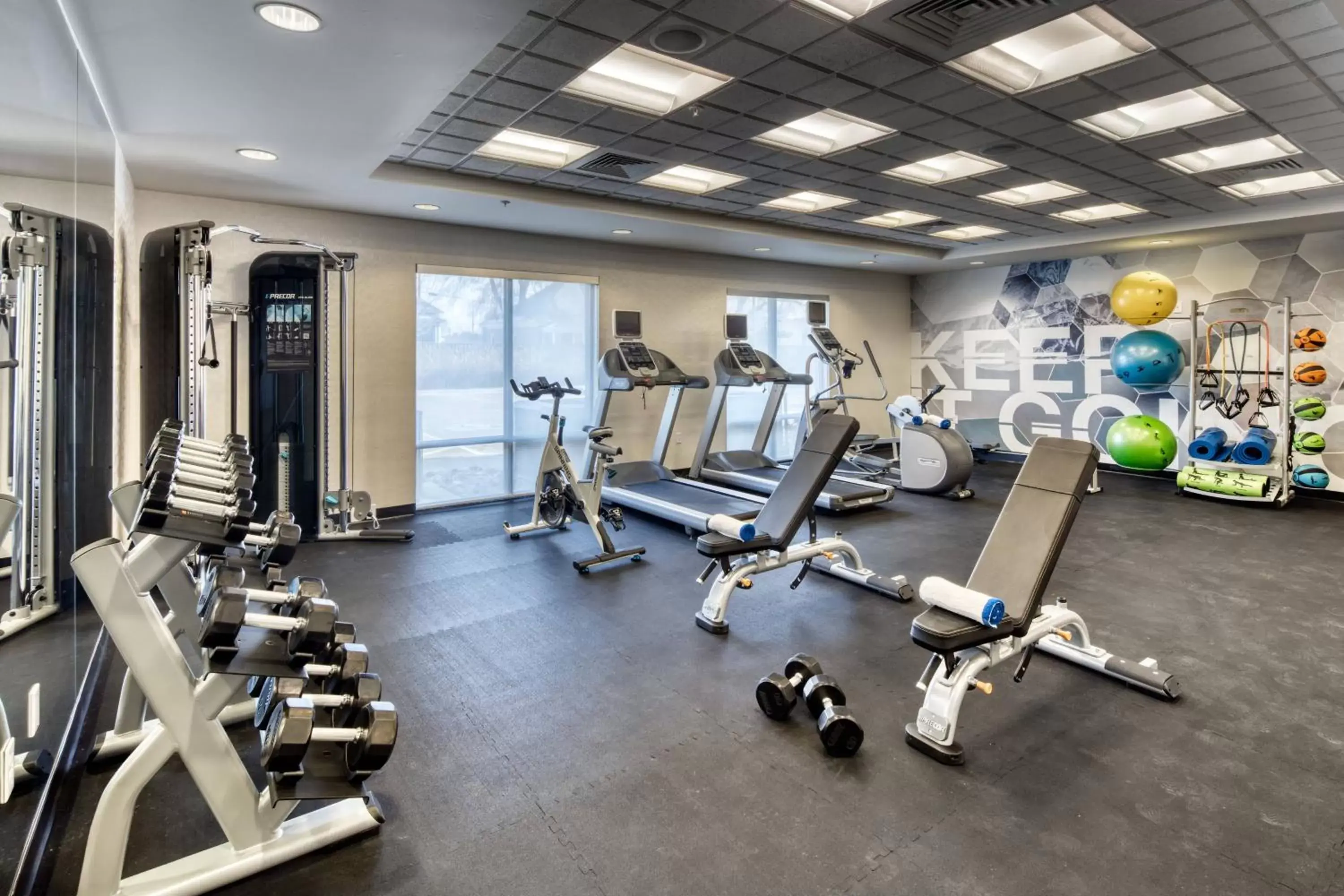 Fitness centre/facilities, Fitness Center/Facilities in SpringHill Suites by Marriott Salt Lake City Downtown