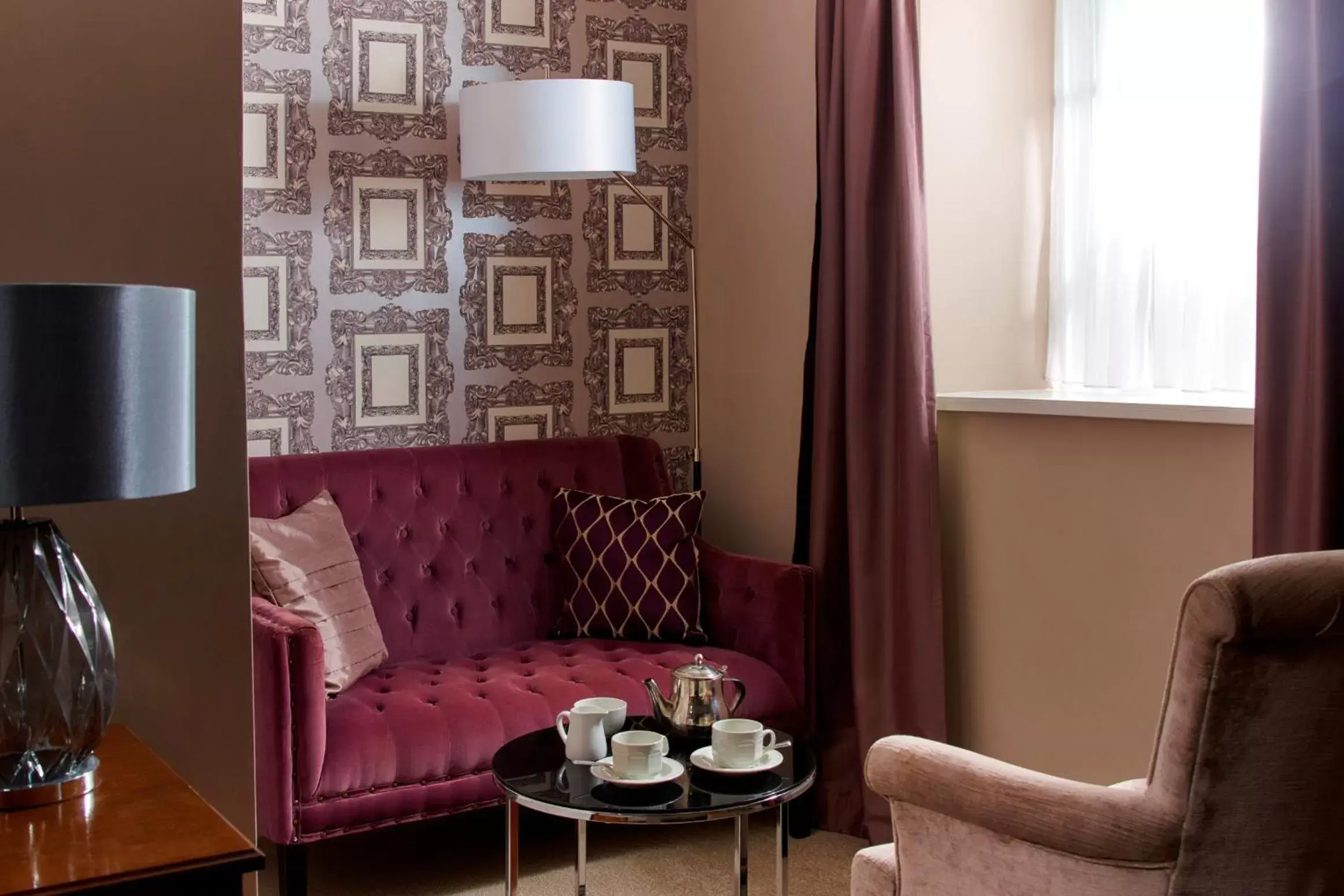 Seating Area in The Swan Hotel, Wells, Somerset