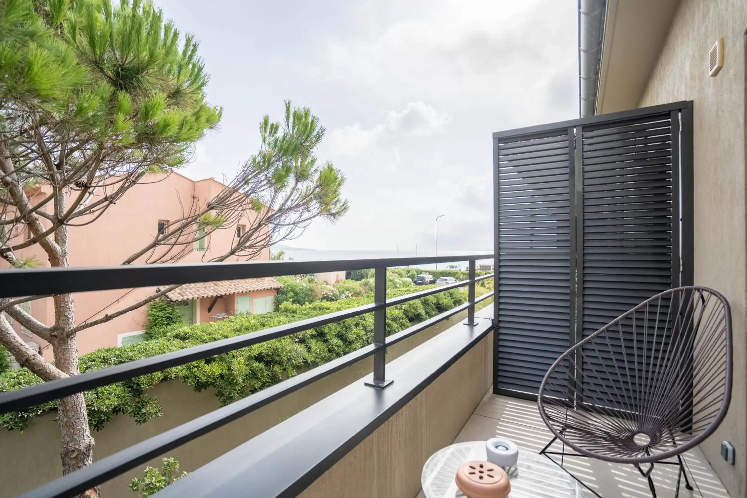 Balcony/Terrace in EDEN HÔTEL