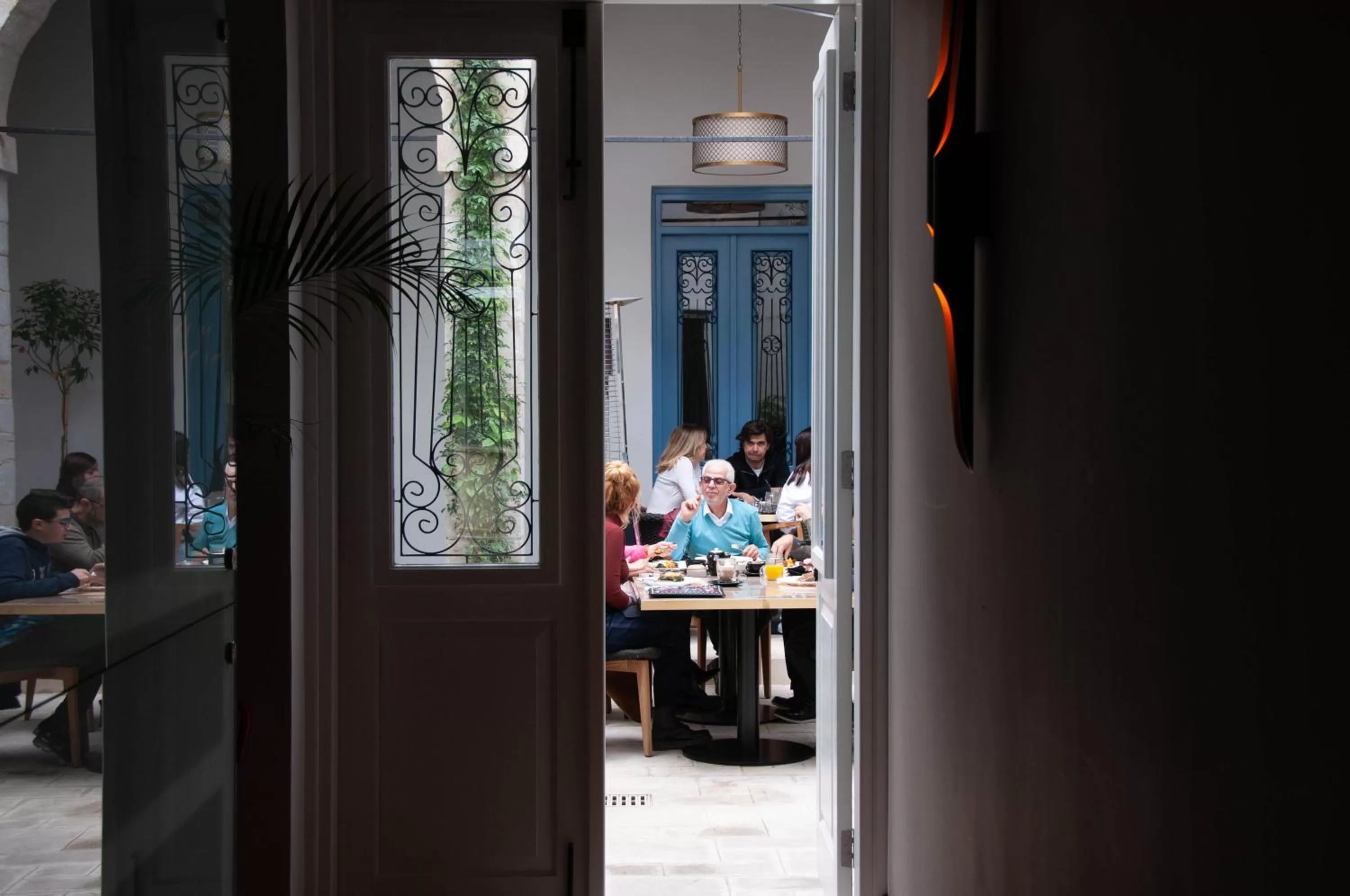 Patio in S Paul City Hotel