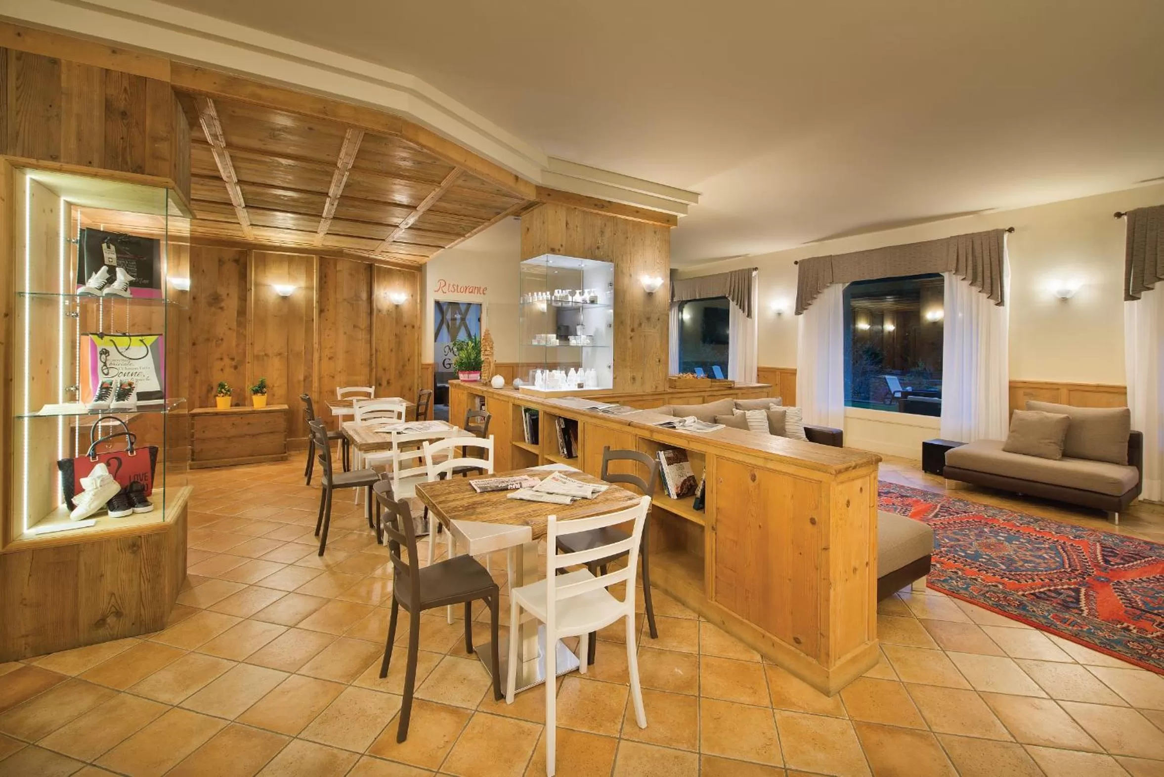 Lobby or reception in Residence Club Ponte Di Legno