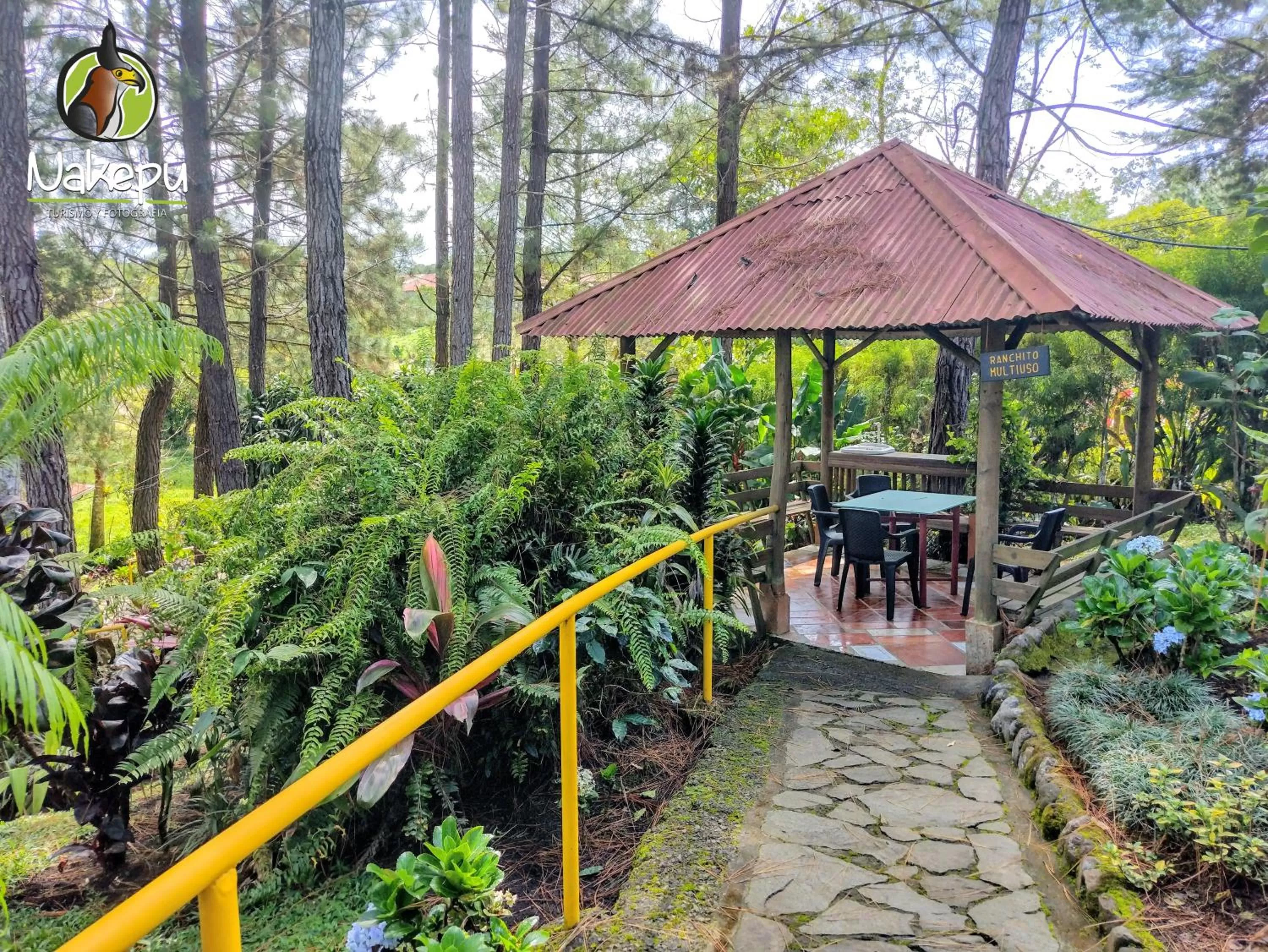 Patio in Vista Turrialba Lodge