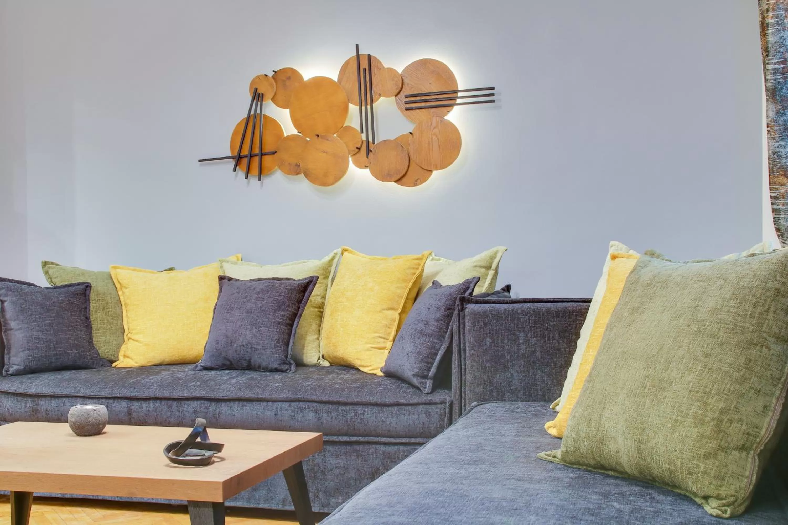 Living room in AthINN Residence