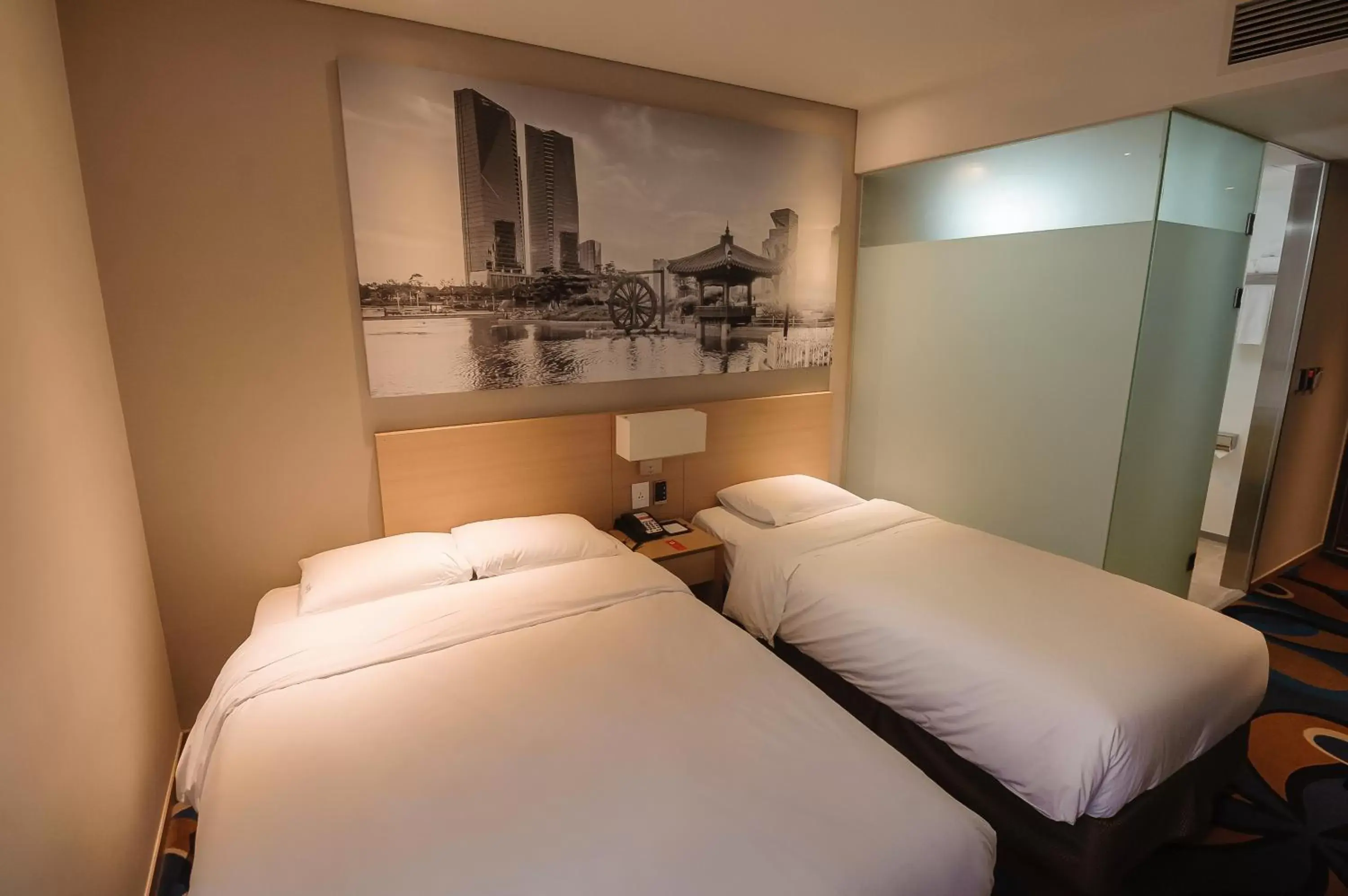 Friends and Family Triple Room in Travelodge Myeongdong Euljiro