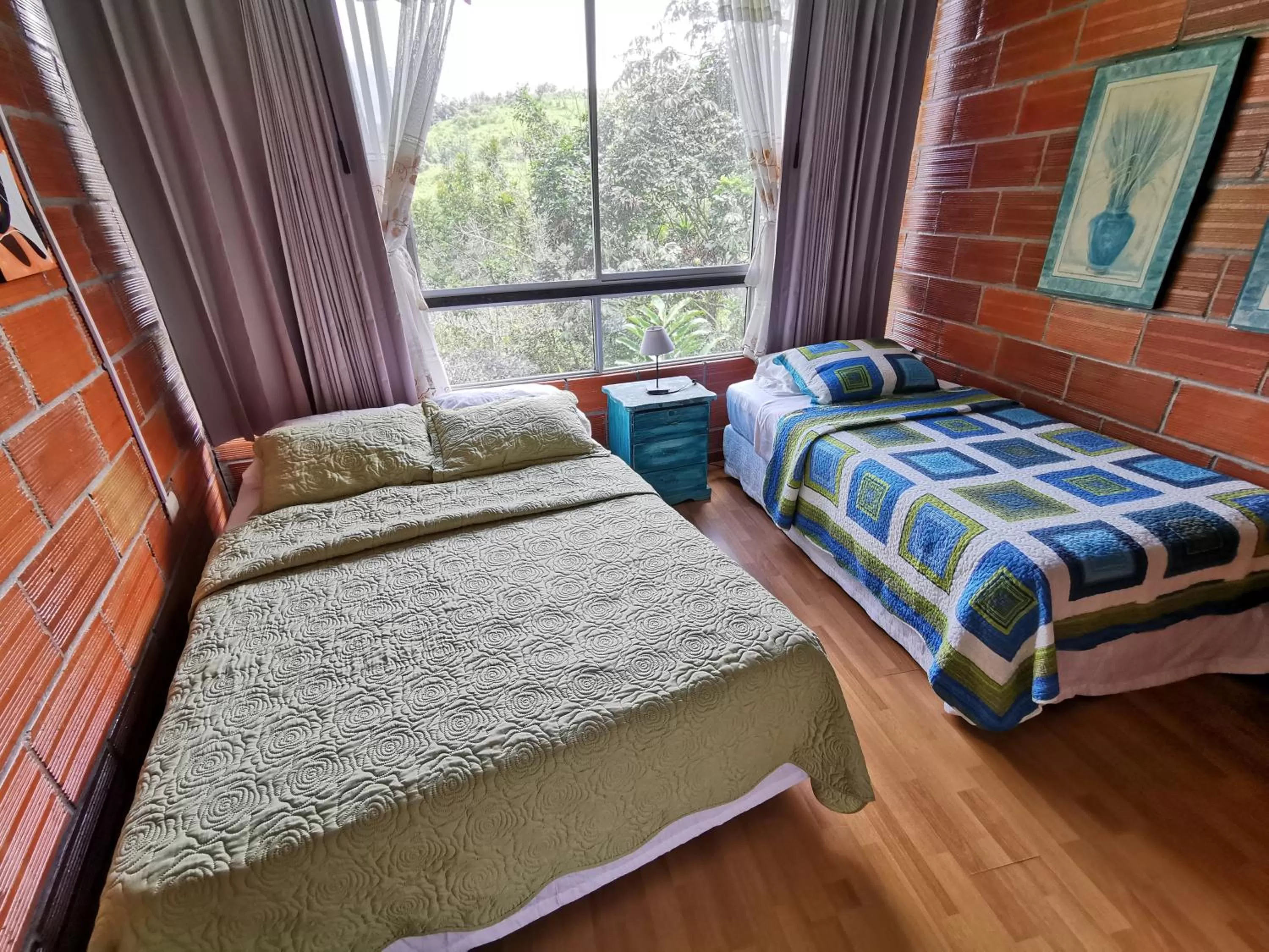 Bed in Hosteria Florecer