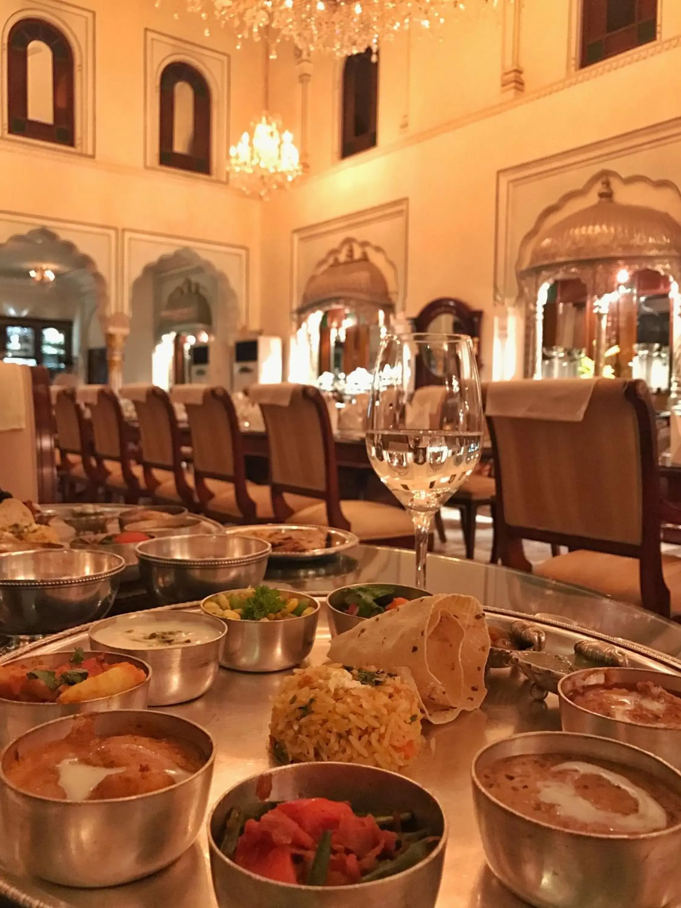 Restaurant/places to eat in The Raj Palace (Small Luxury Hotels of the World)