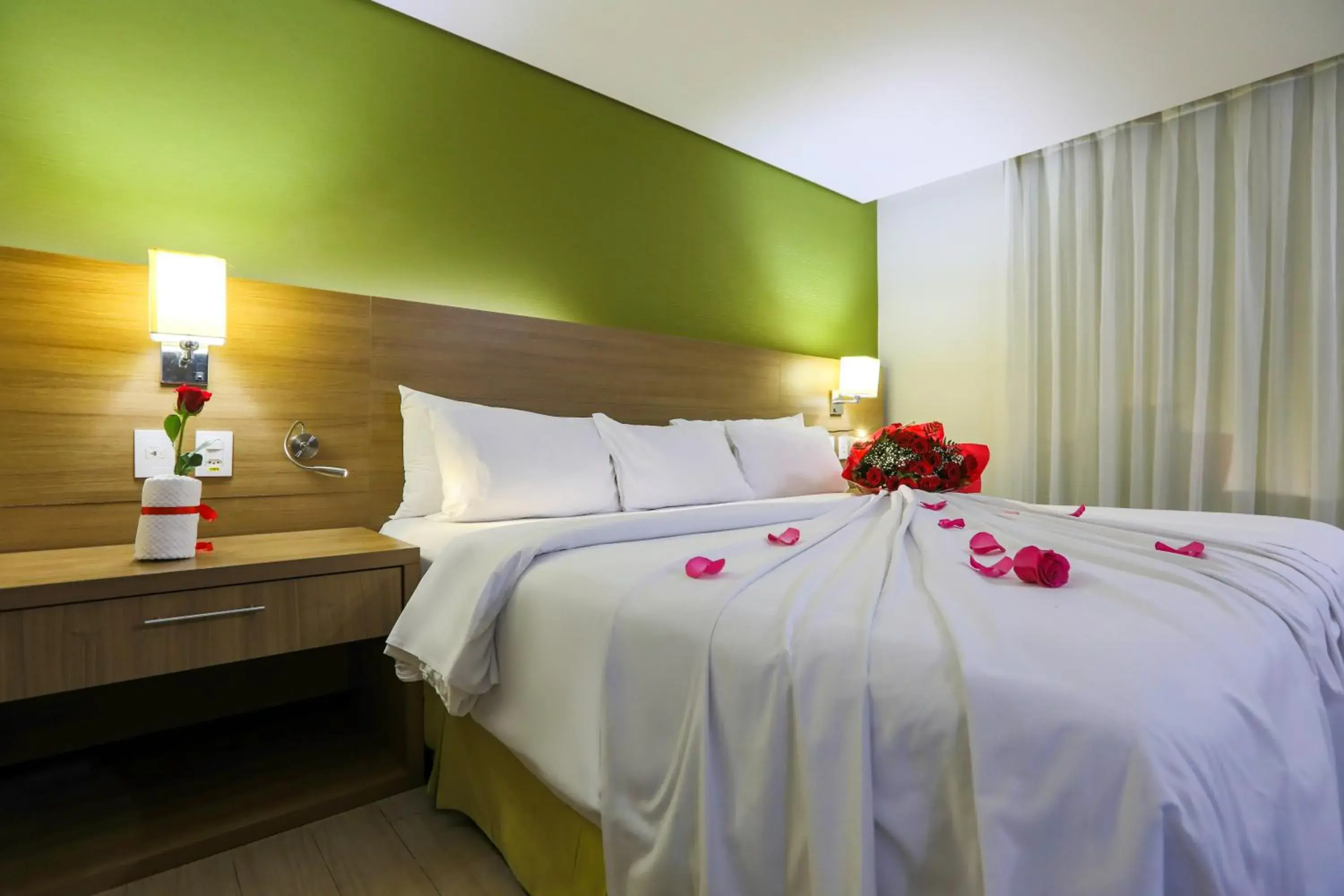 Bed in Radisson Hotel Belém