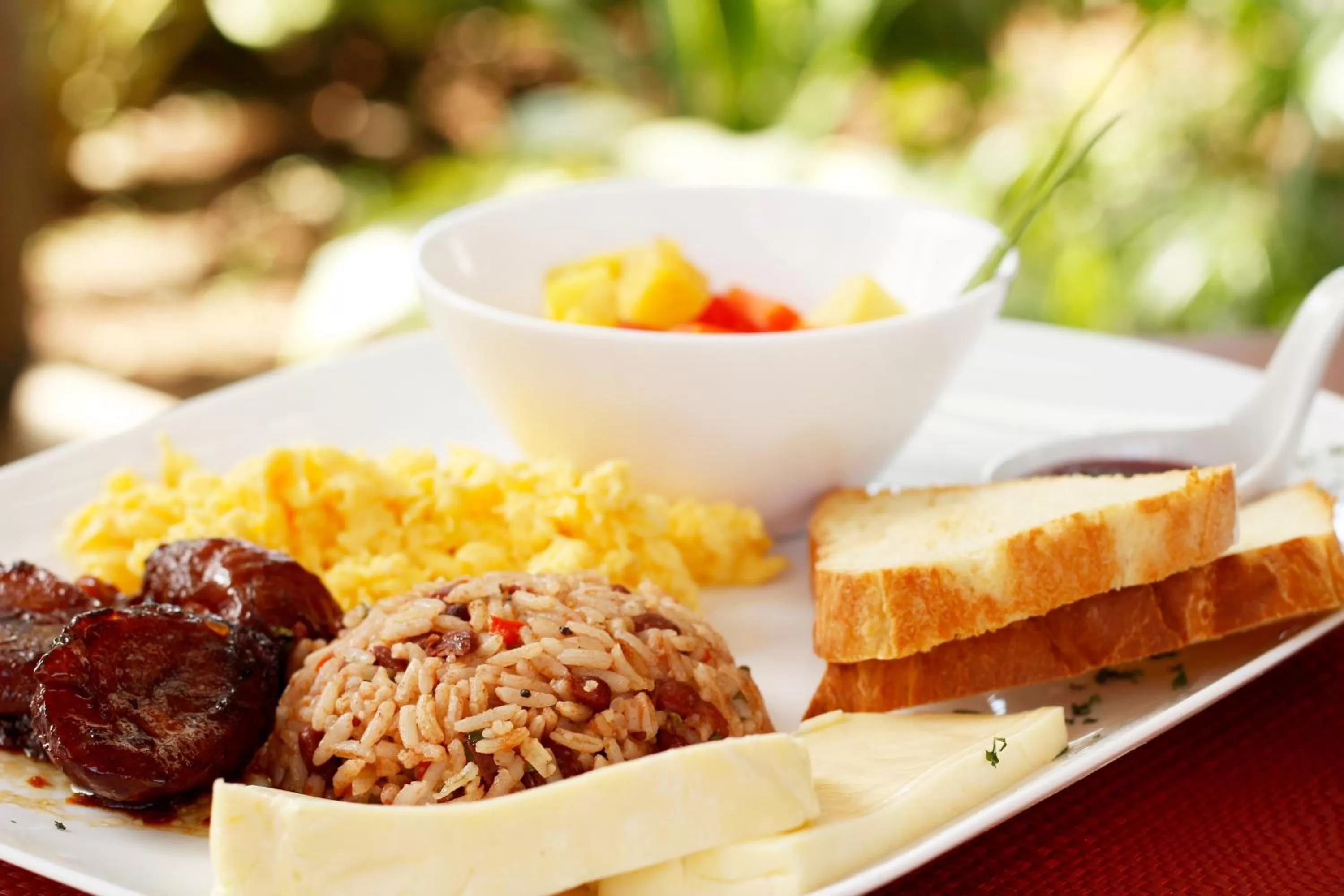 Breakfast in La Riviera Hotel