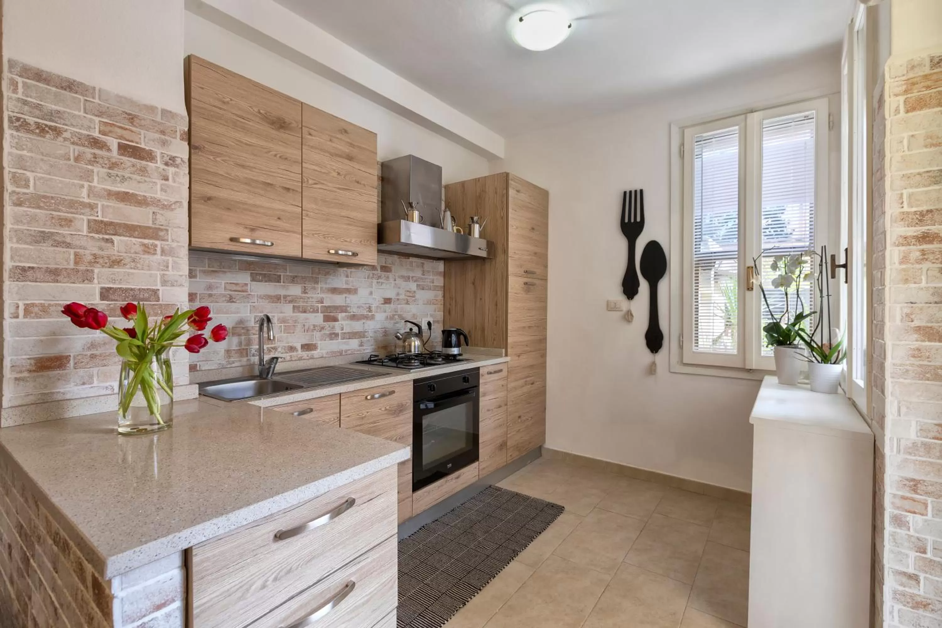 Kitchen or kitchenette, Kitchen/Kitchenette in B&B da Marianna