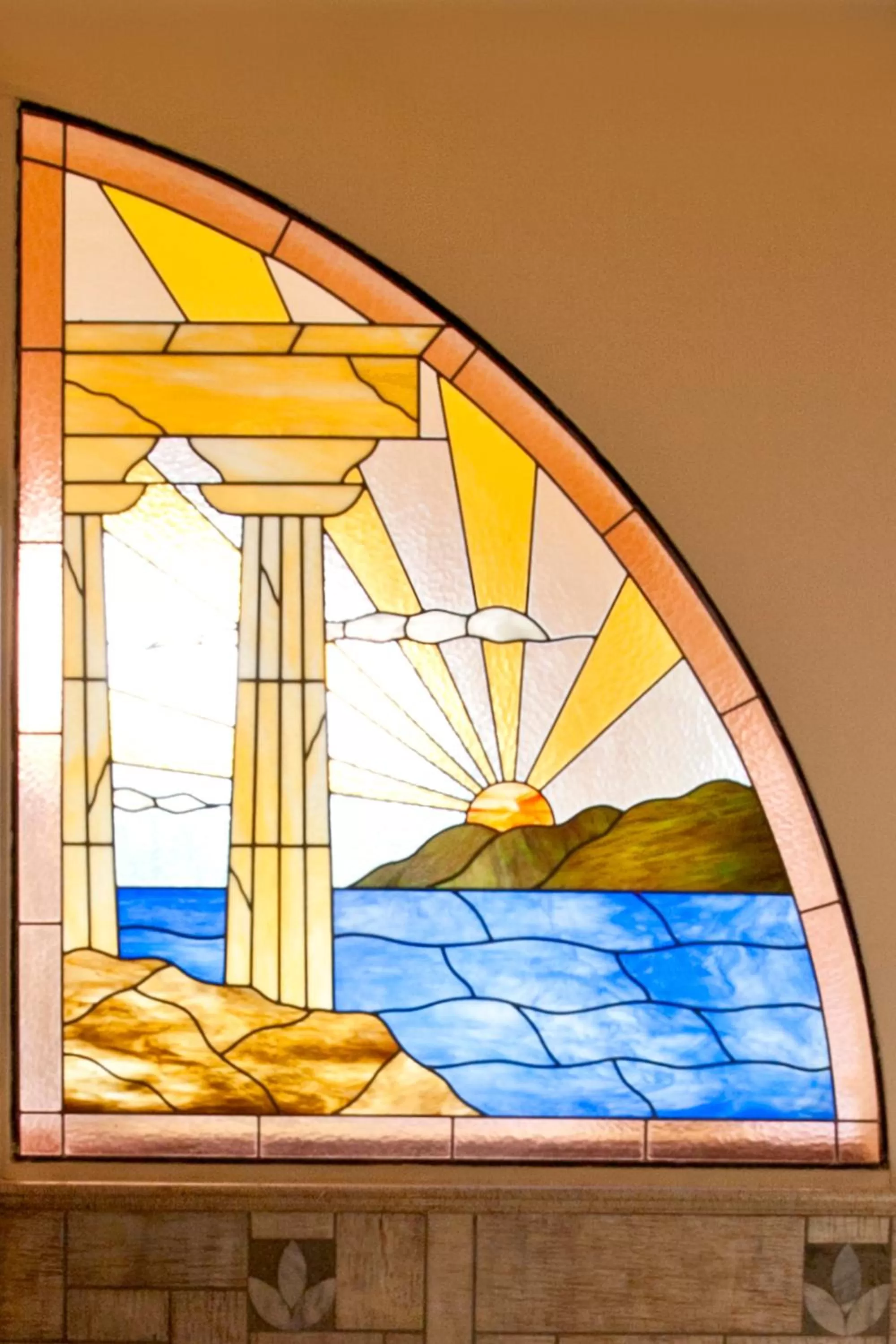 Decorative detail in Elizabeth Hotel