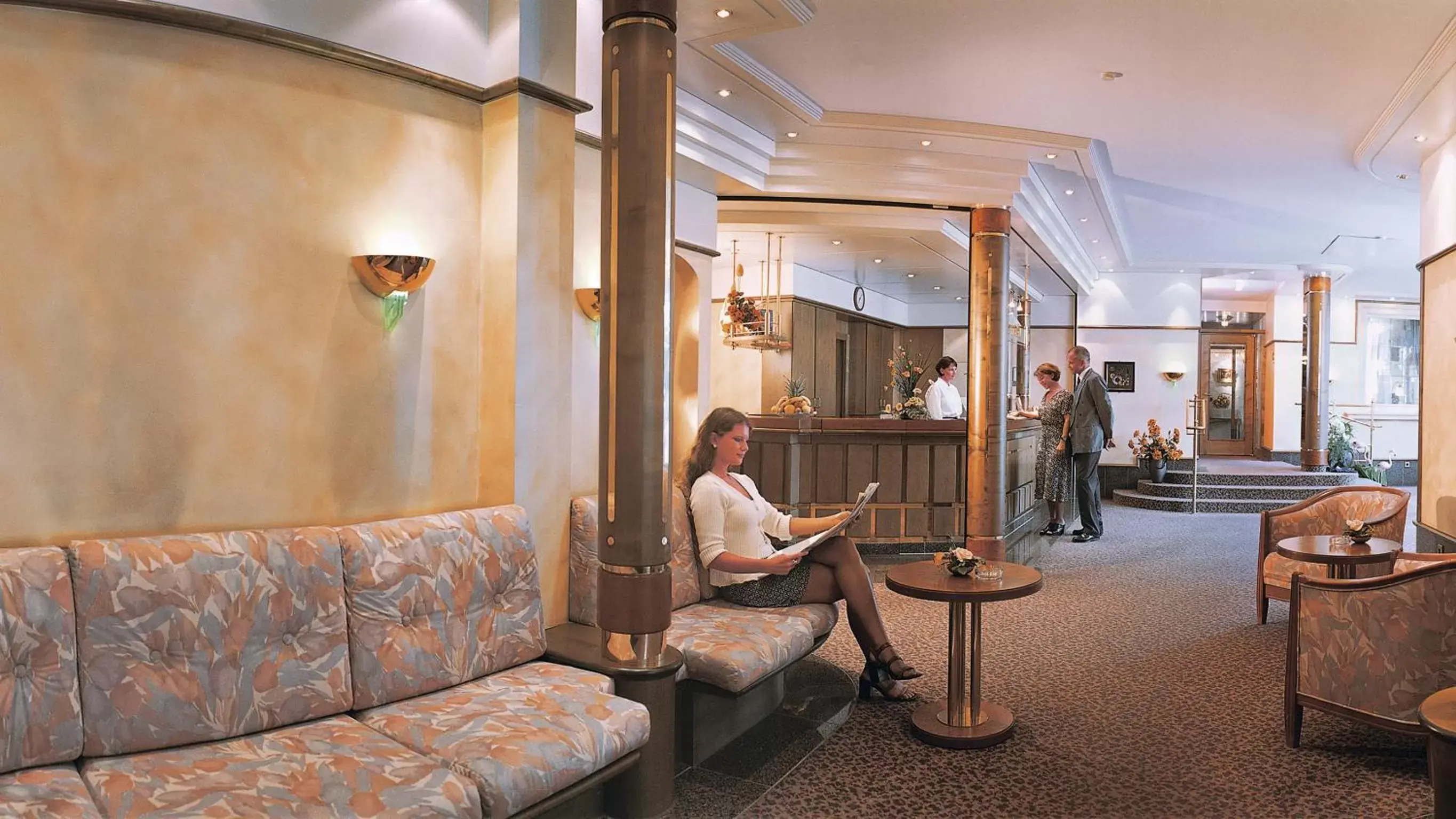 Lobby or reception in Hotel Zum Schiff