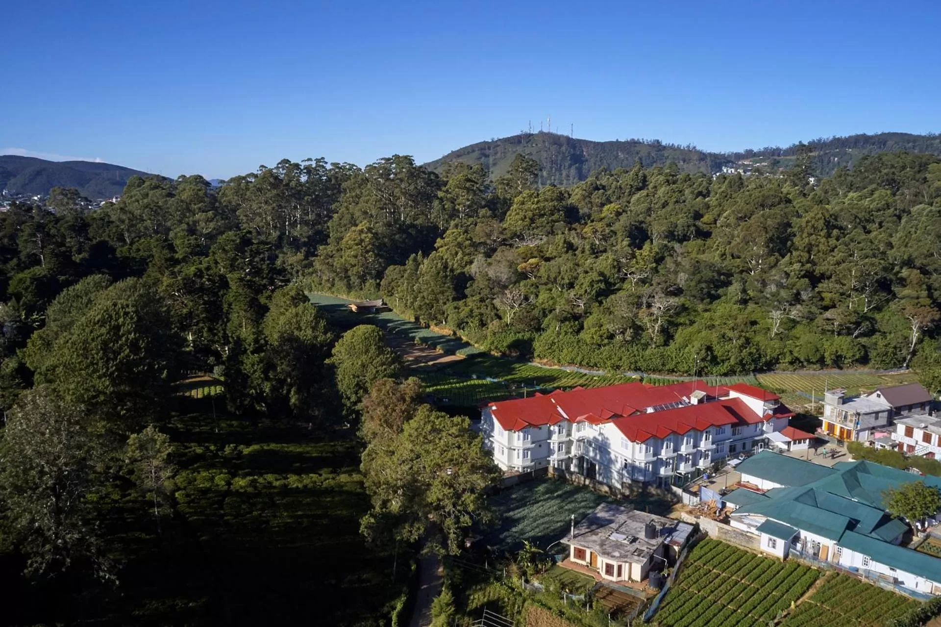 Bird's eye view in Galway Heights Hotel