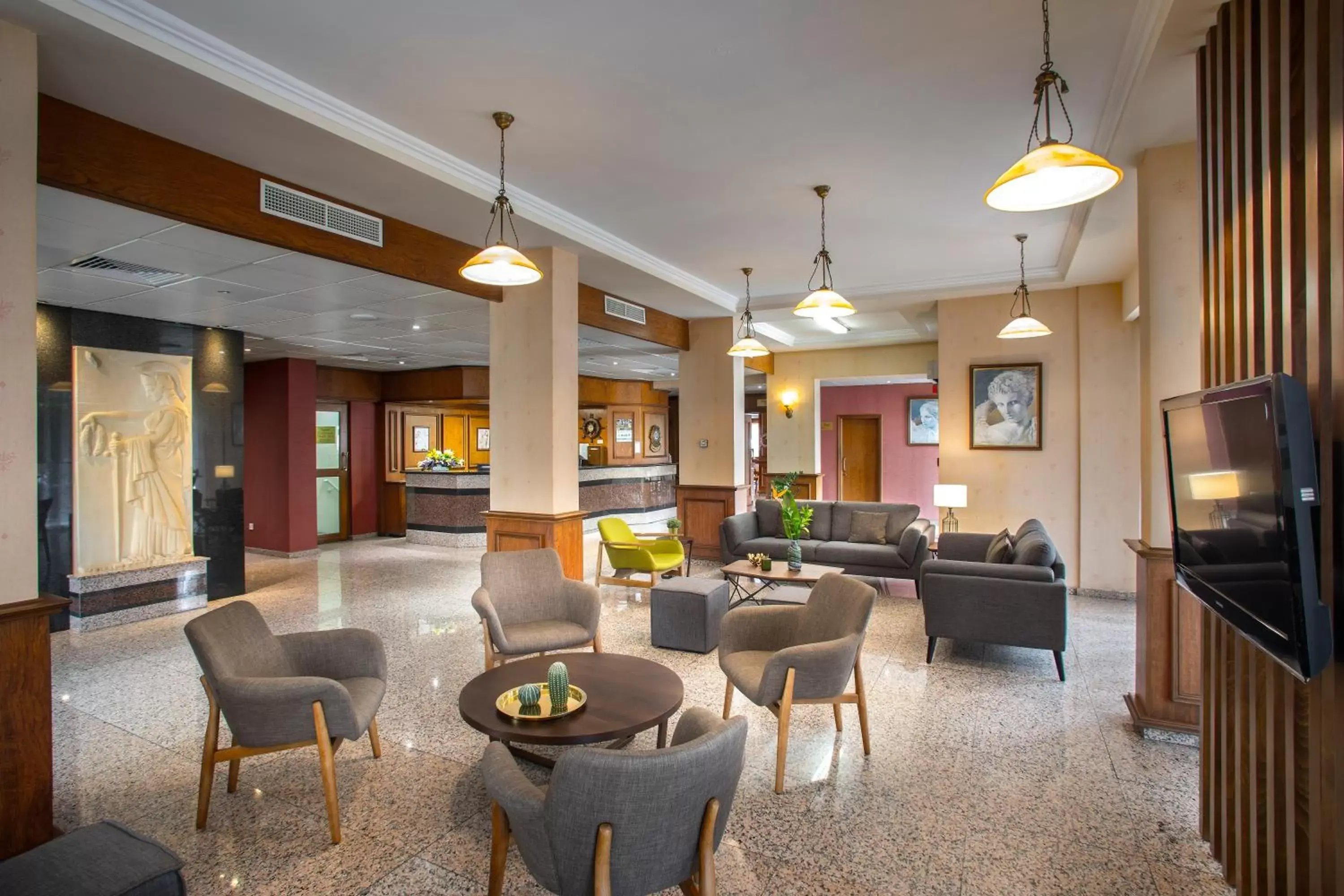 Lobby or reception in Kapetanios Limassol Hotel Lobby or reception in Kapetanios Limassol Hotel