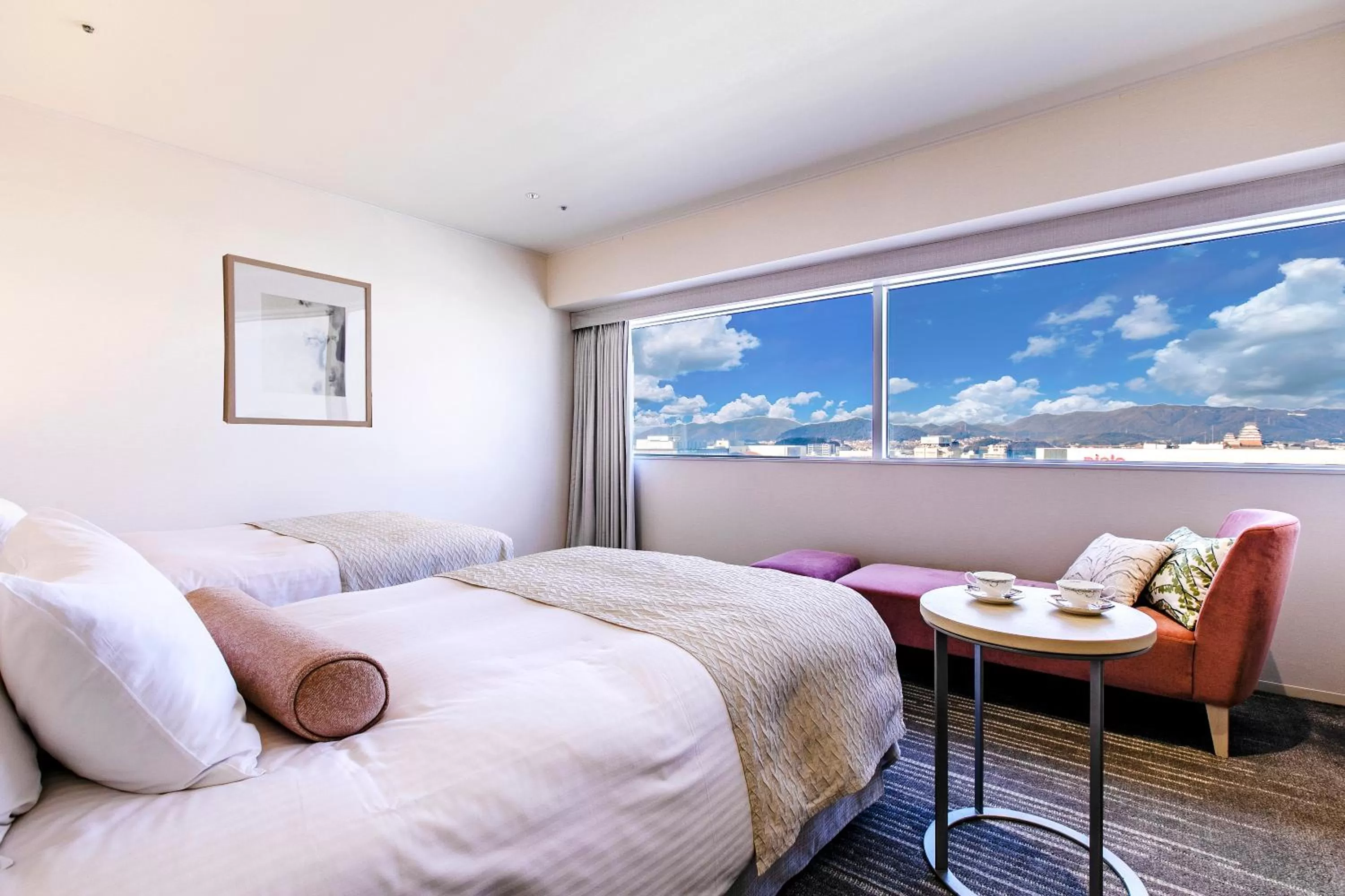 Photo of the whole room, Bed in Hotel Nikko Himeji