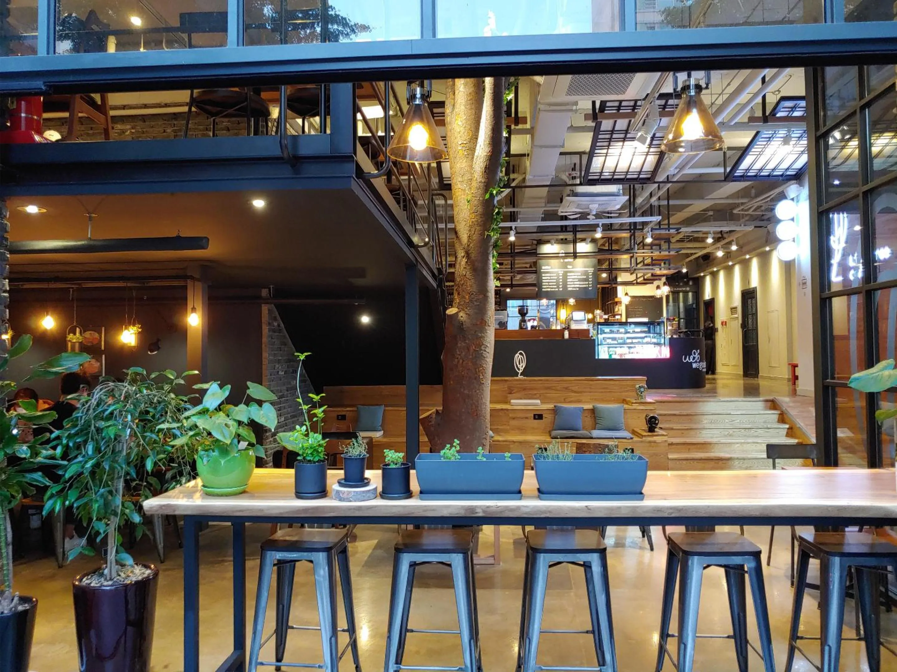 Lobby or reception in Wegoinn Hostel