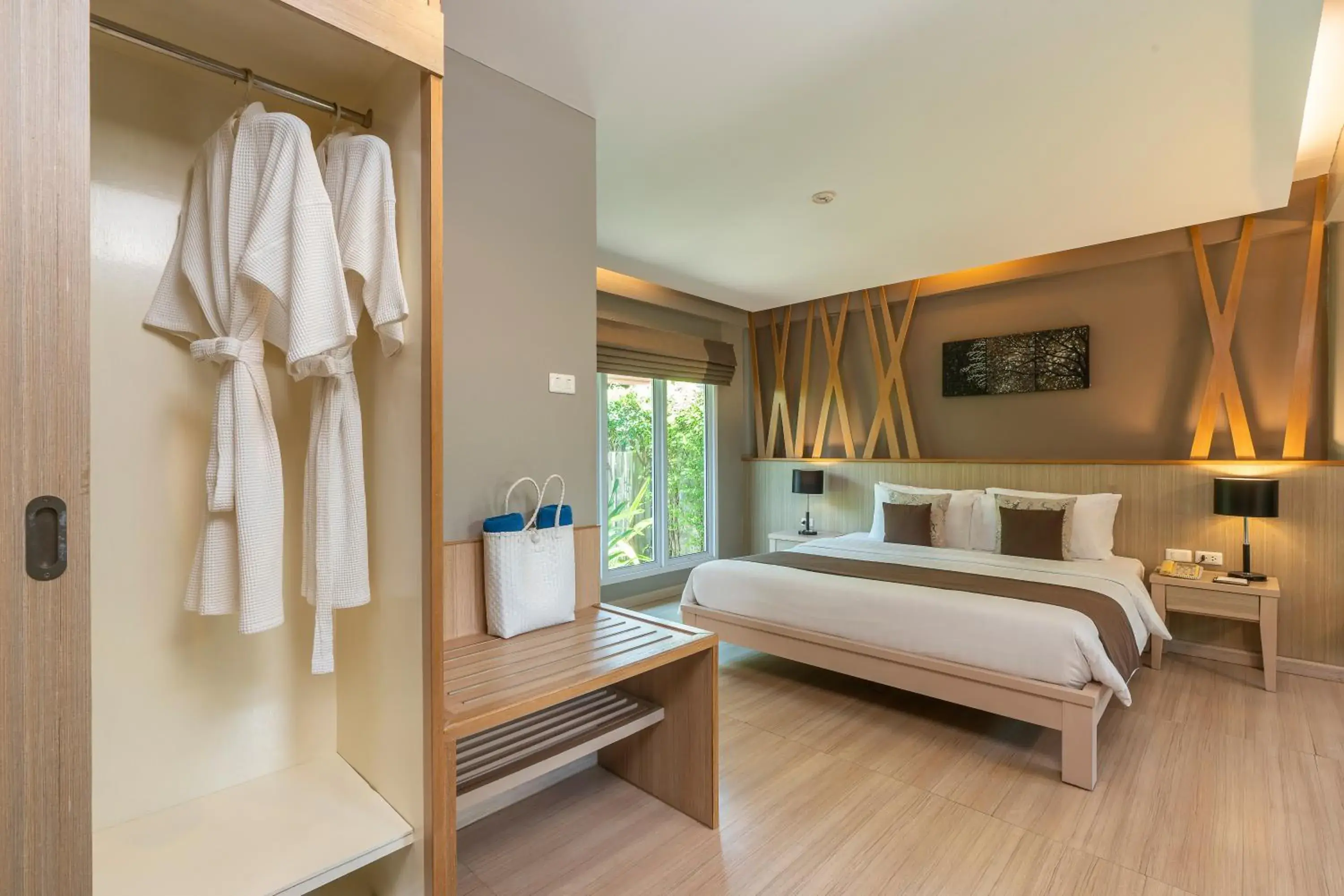 Bed in Synergy Samui