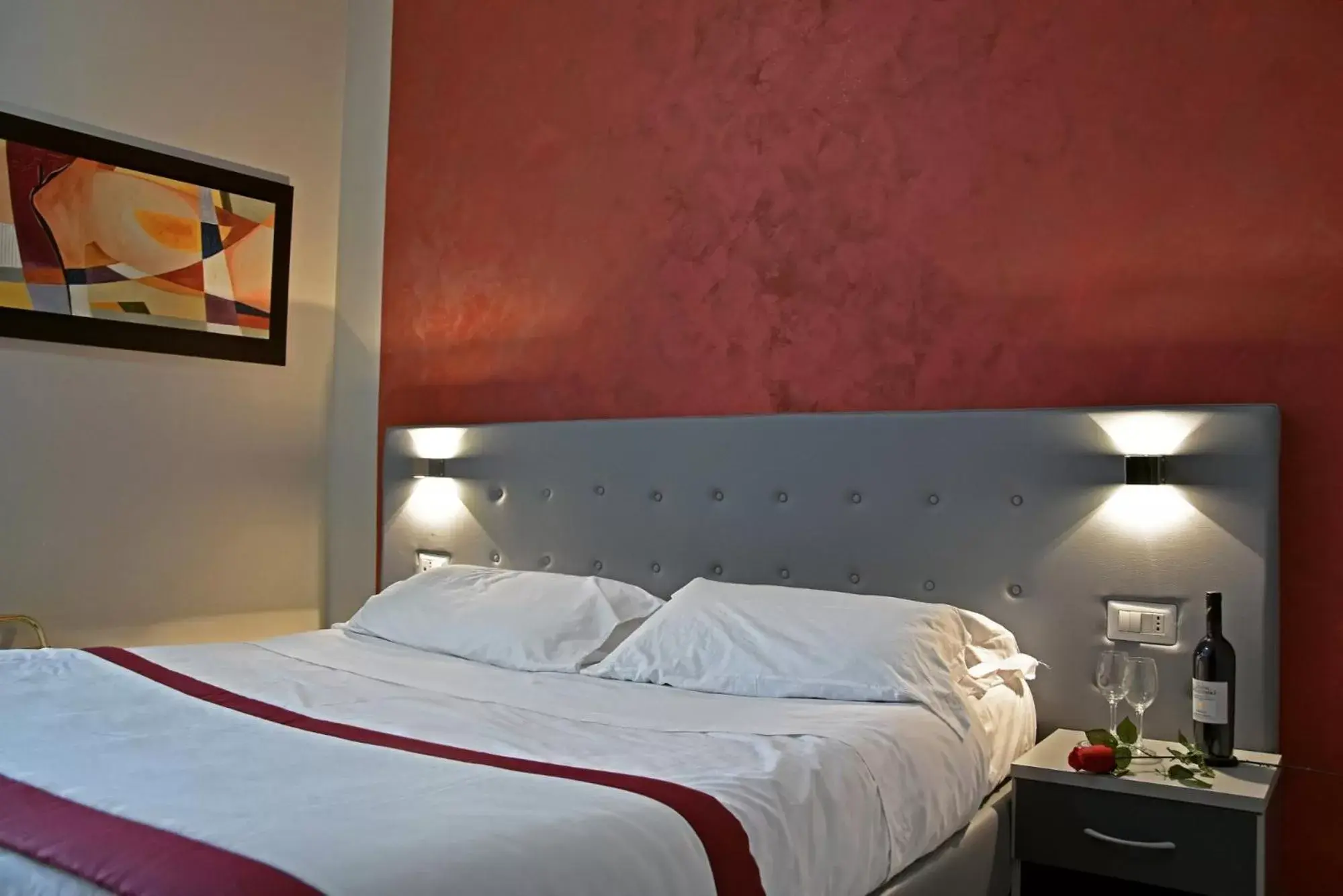 Bed in Hotel Sant'Elia