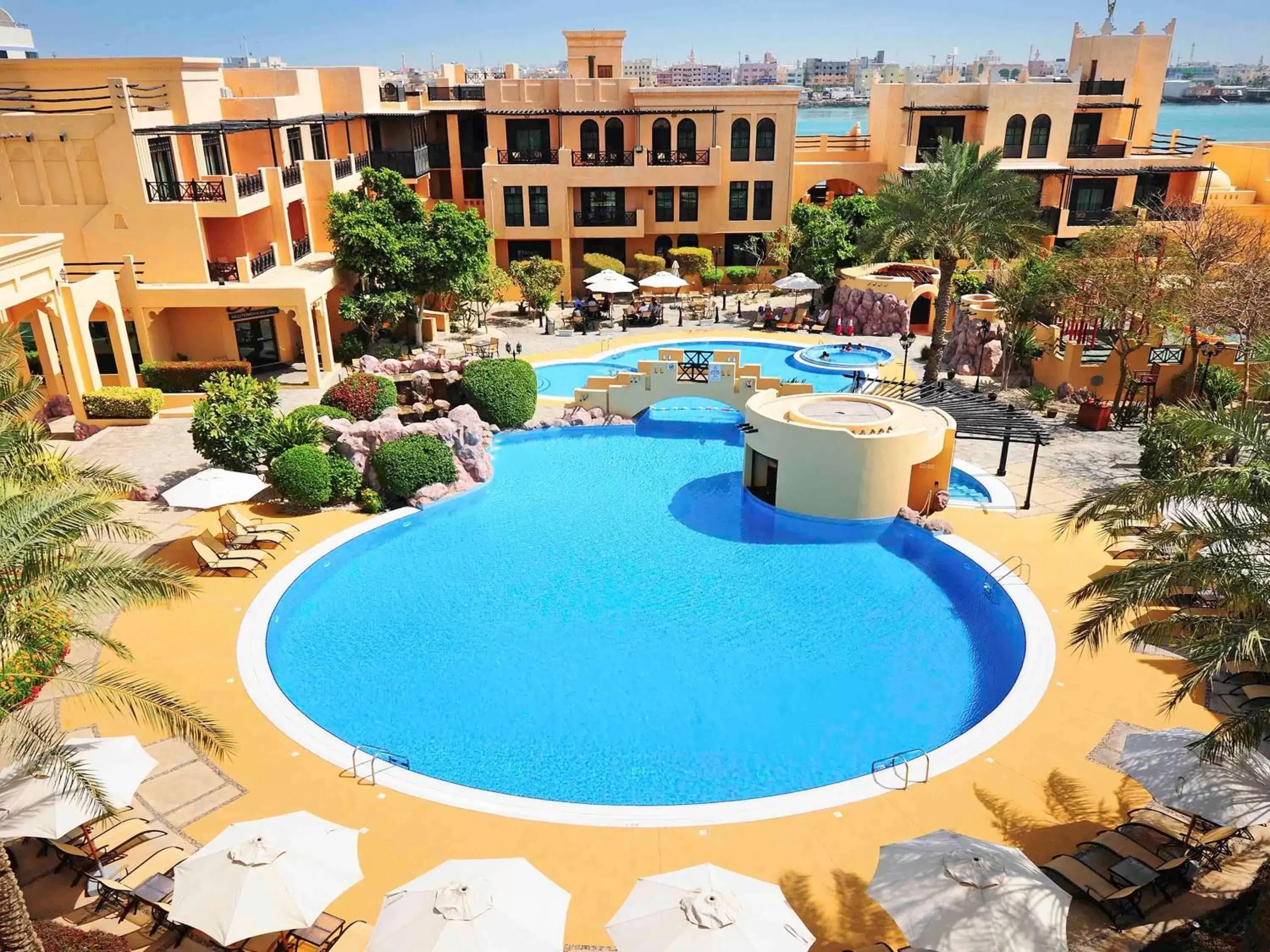 Property building, Pool View in Novotel Bahrain Al Dana Resort