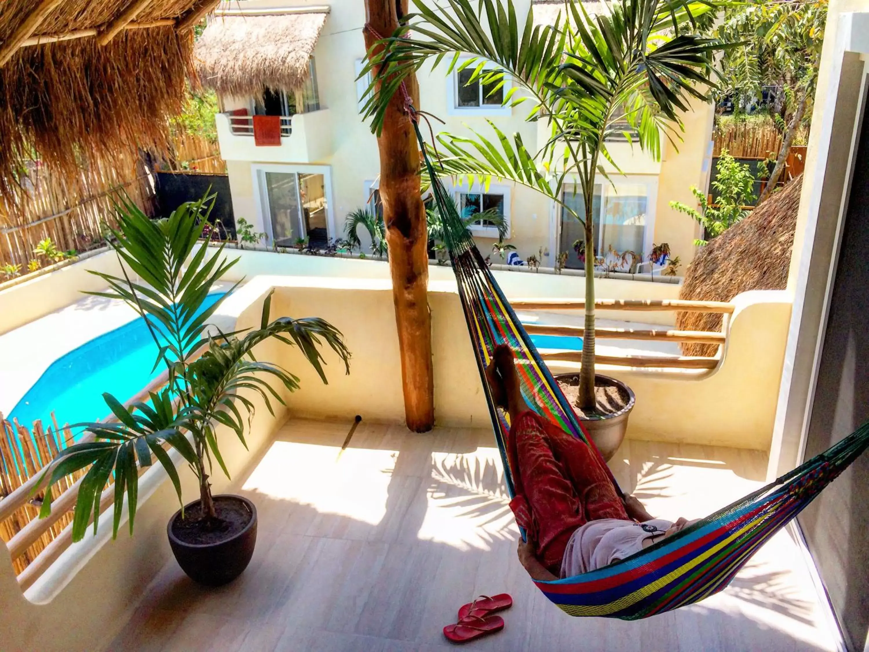 Balcony/Terrace in Hotel & Suites Oasis Bacalar