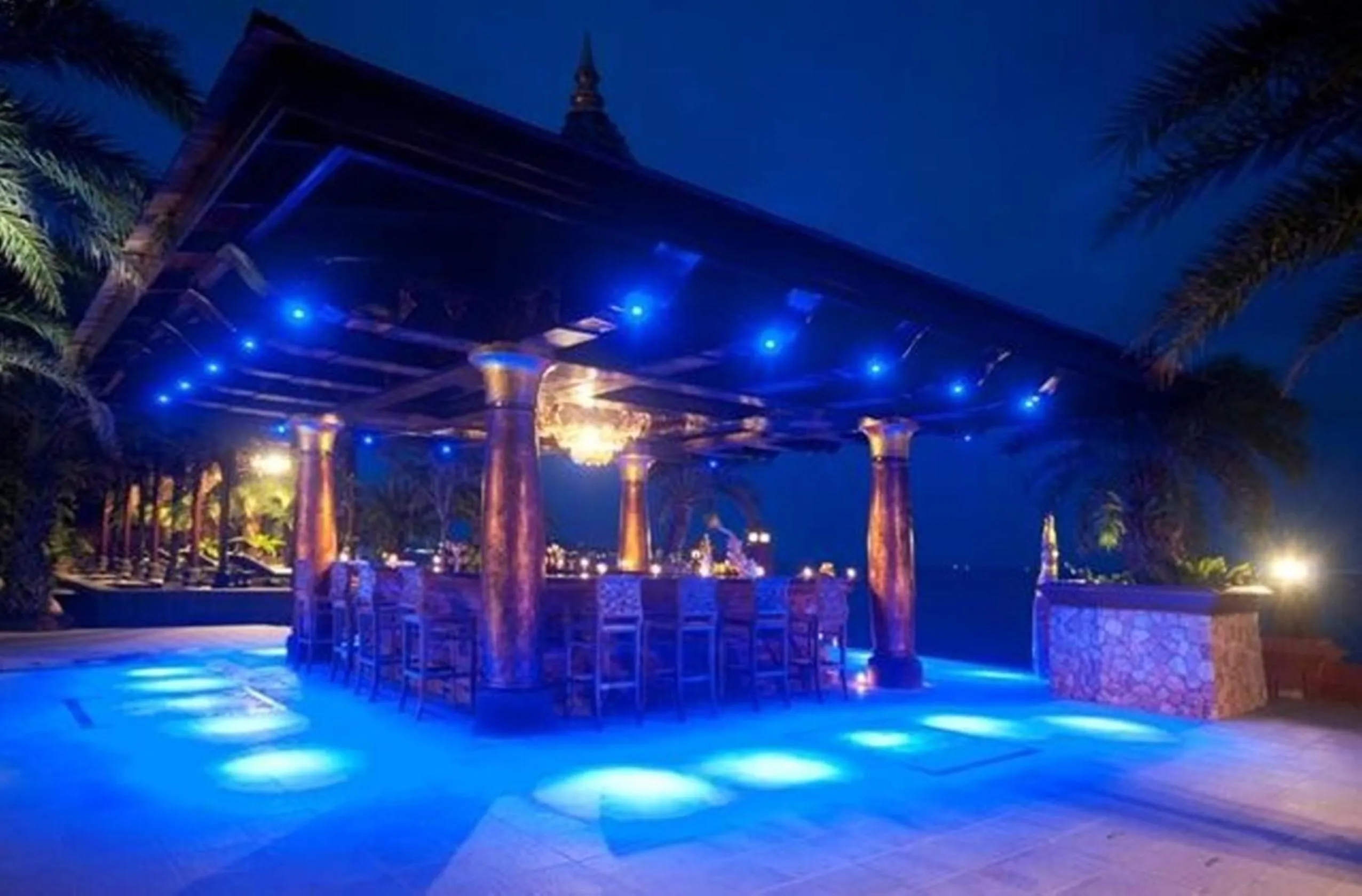 Patio in Ammatara Pura Pool Villa