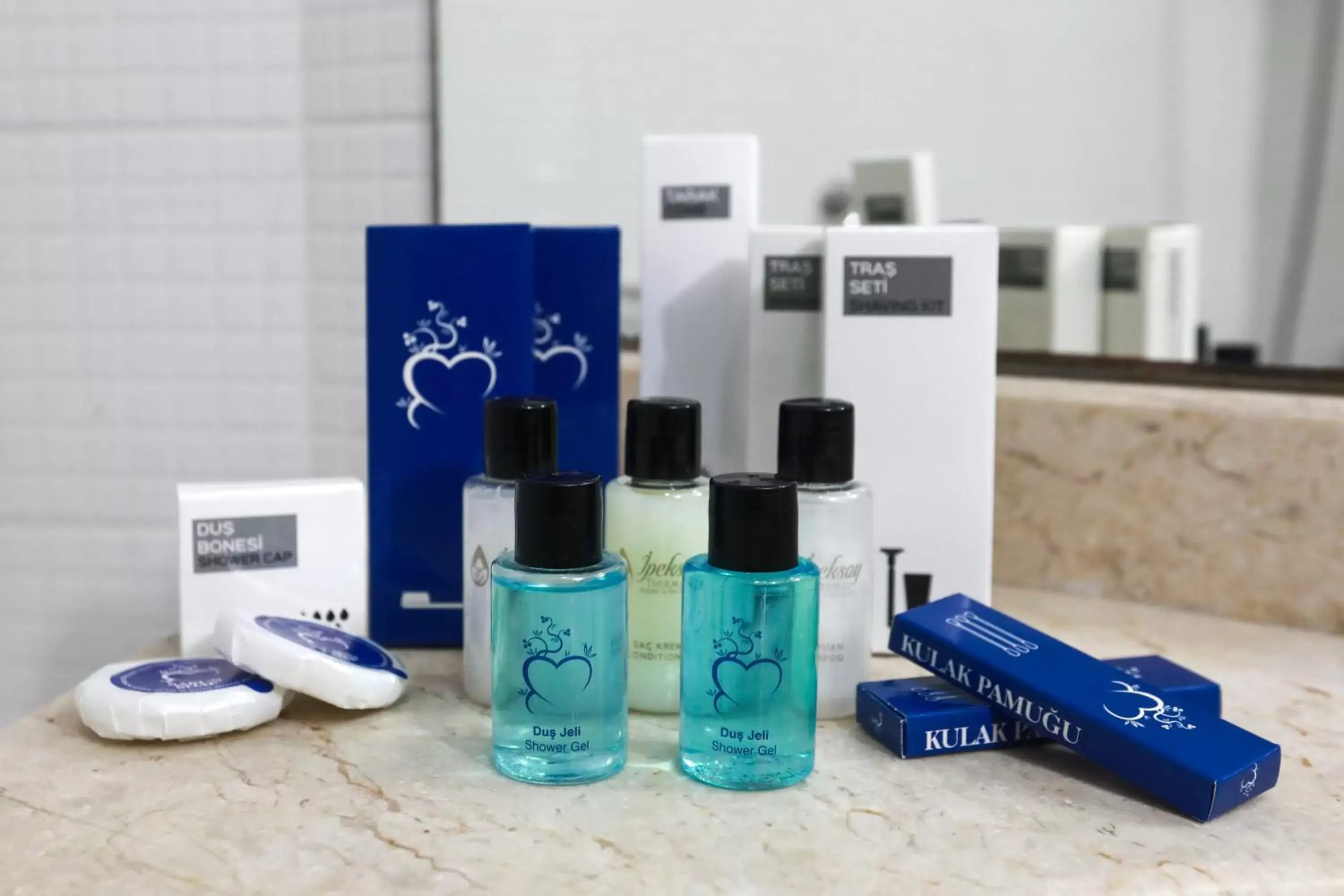 Bathroom in Ipeksoy Thermal Hotel Bathroom in Ipeksoy Thermal Hotel