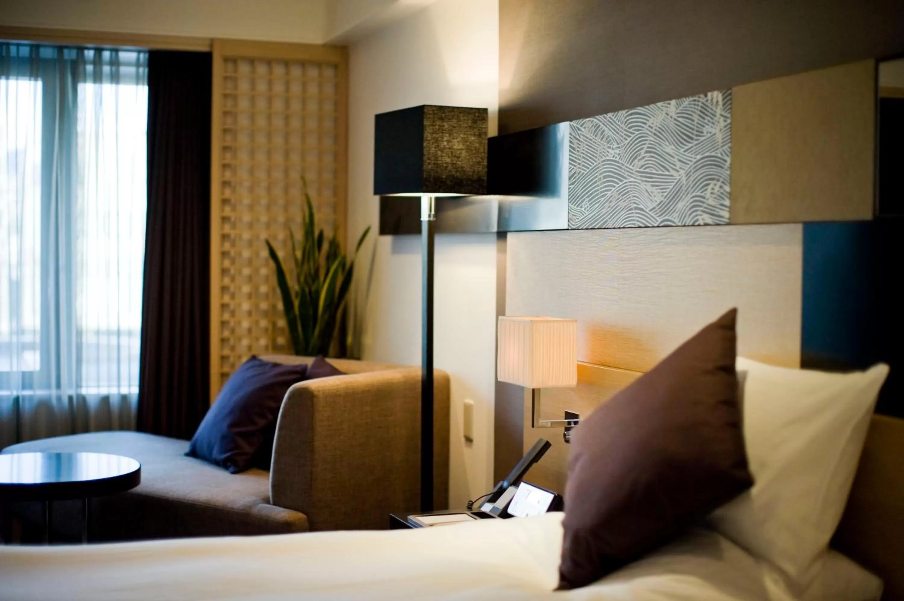 Living room, Bed in Kyoto Brighton Hotel