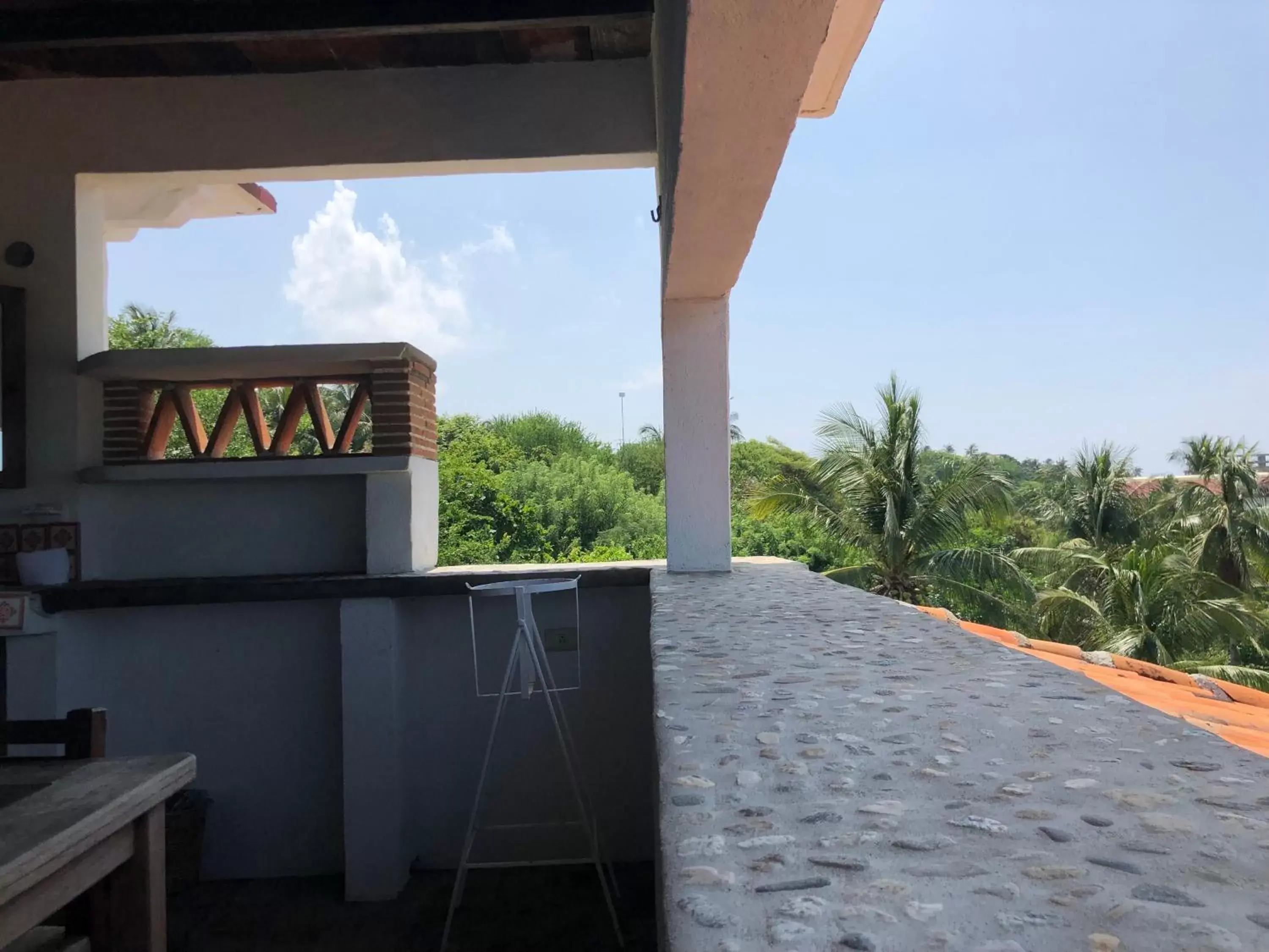 Garden view, Balcony/Terrace in Hotel Arcoiris