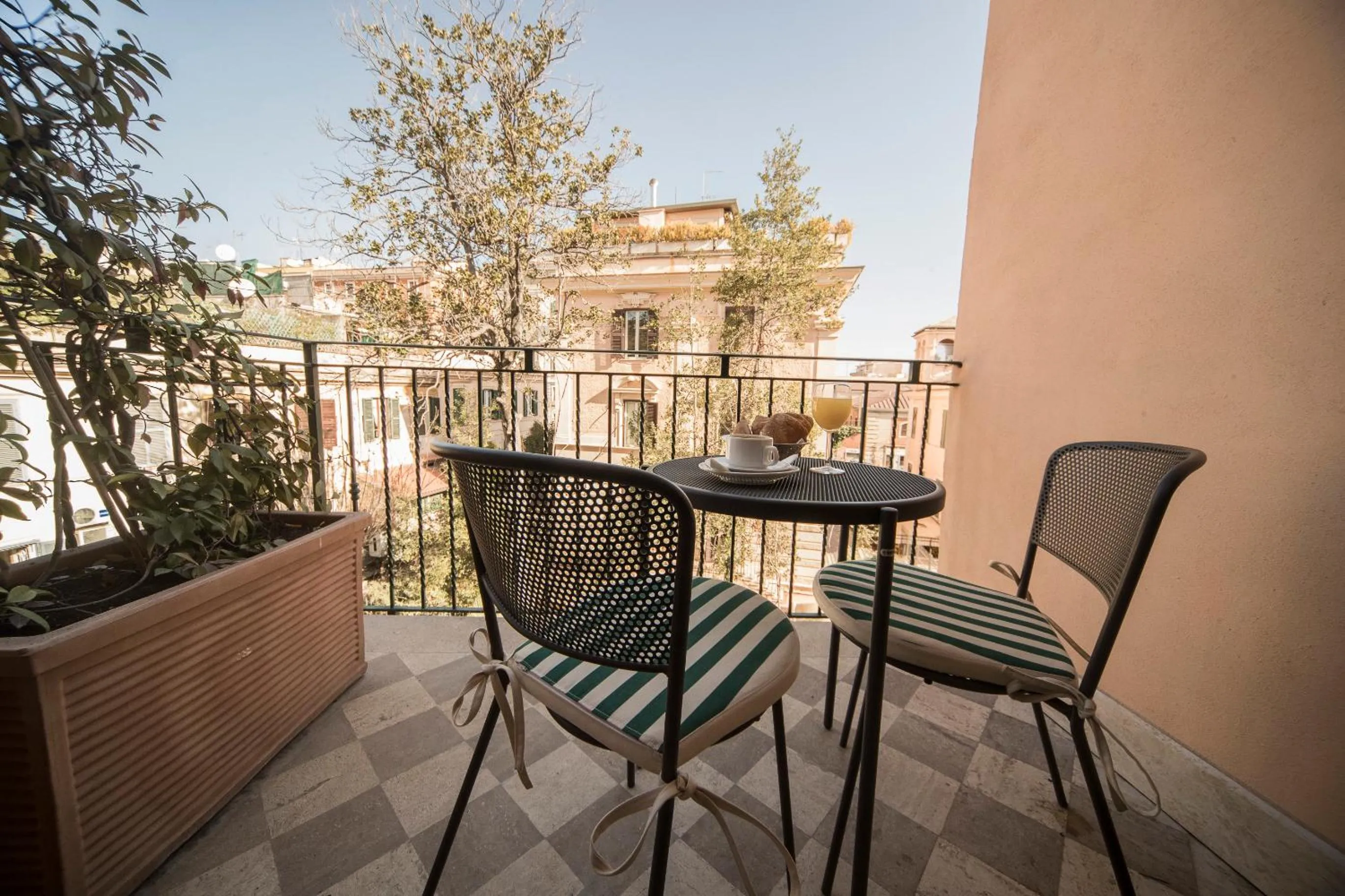 Balcony/Terrace in Hotel Donatello