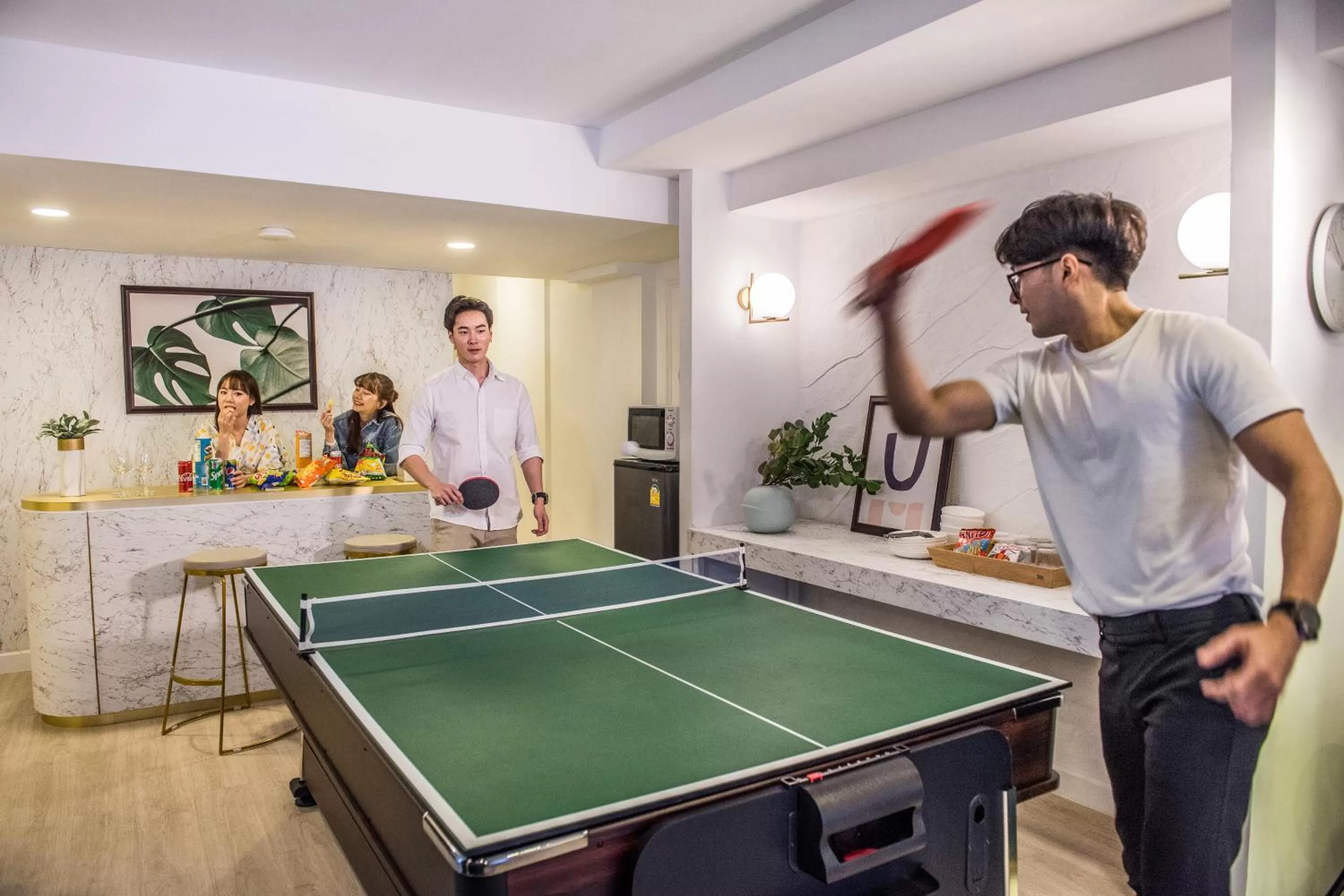 People in Theme Boutique Hotel Bangkok