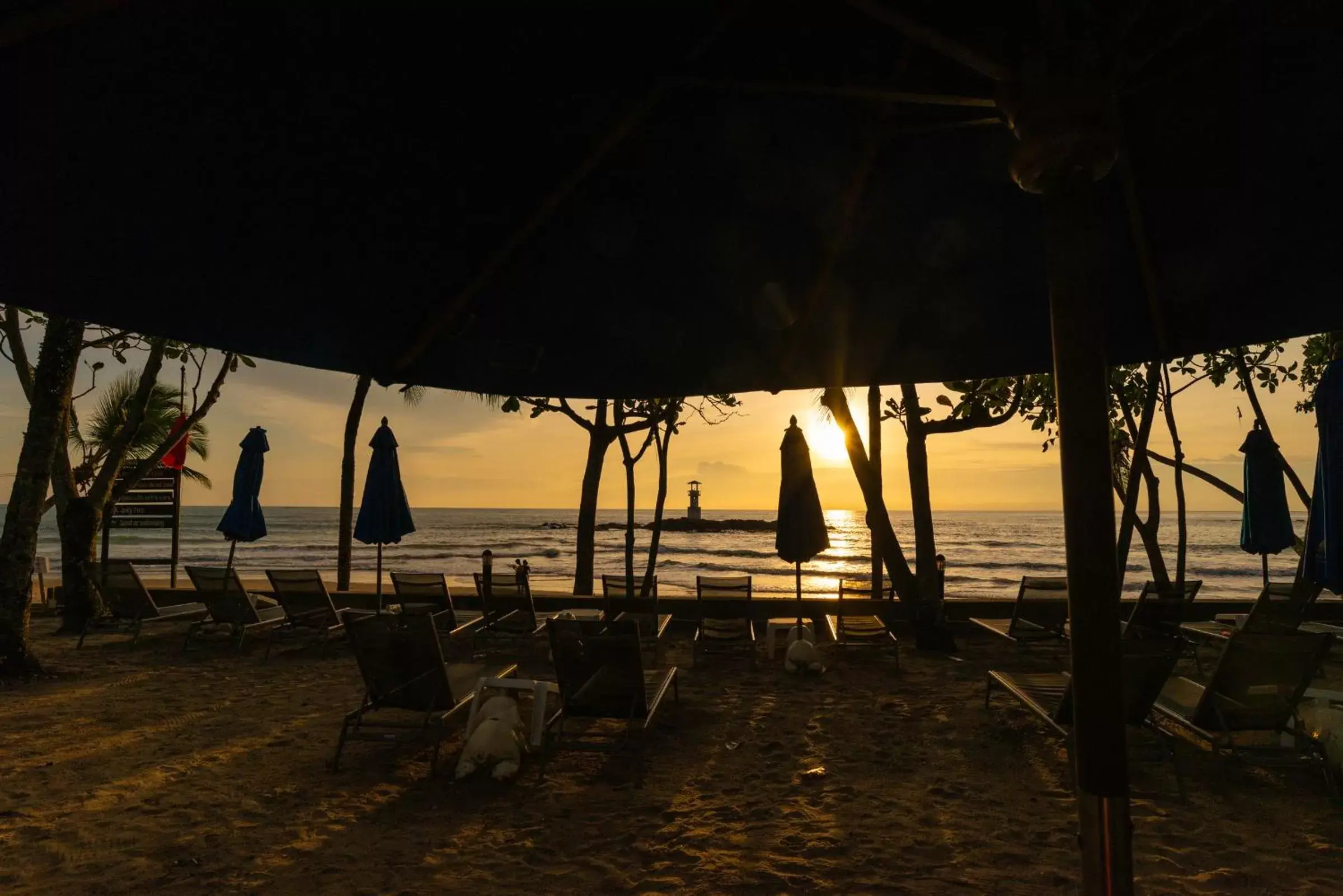 Sunset in Seaview Resort Khao Lak - SHA Plus