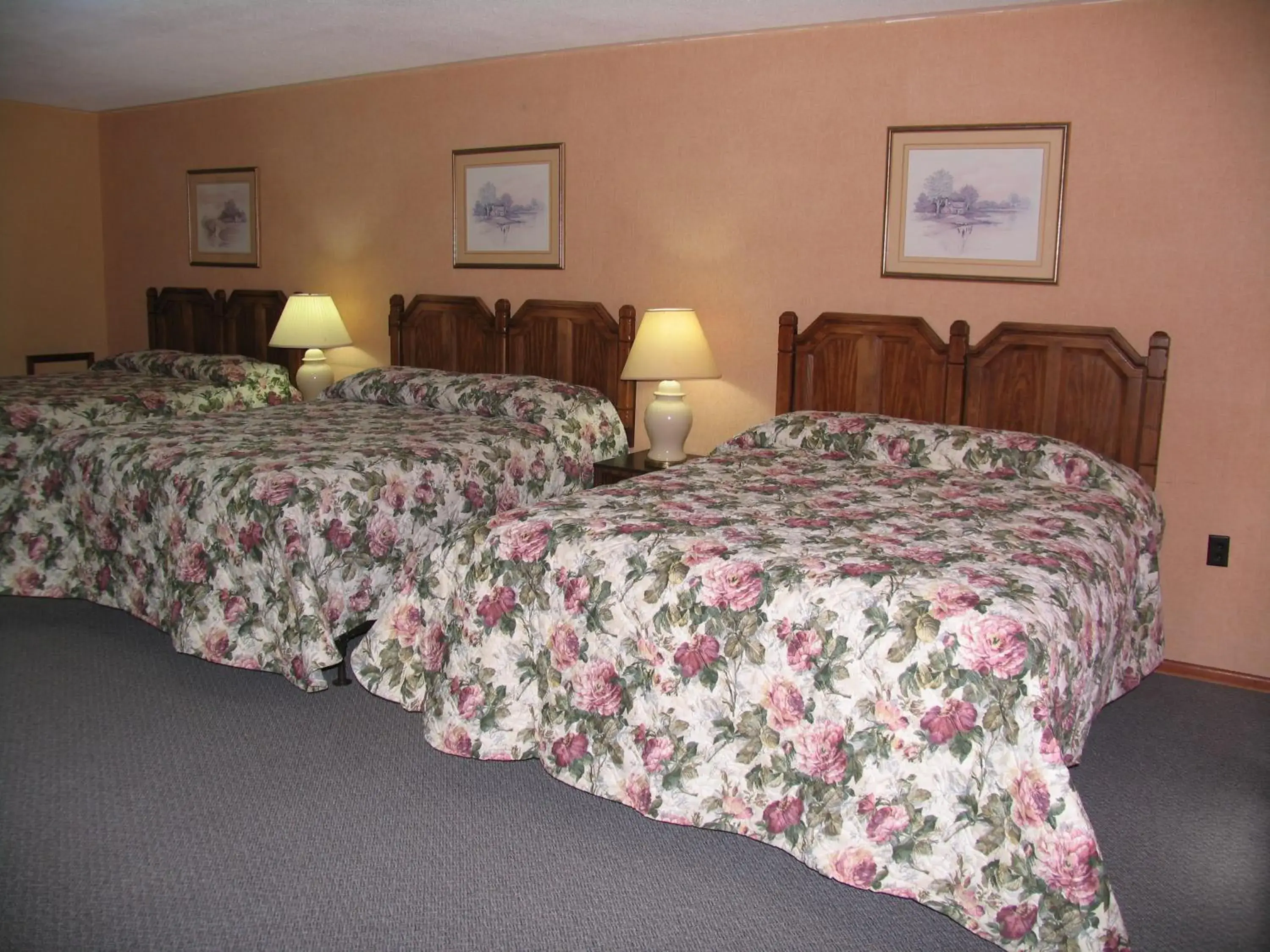 Bed in Seven Oakes Motel